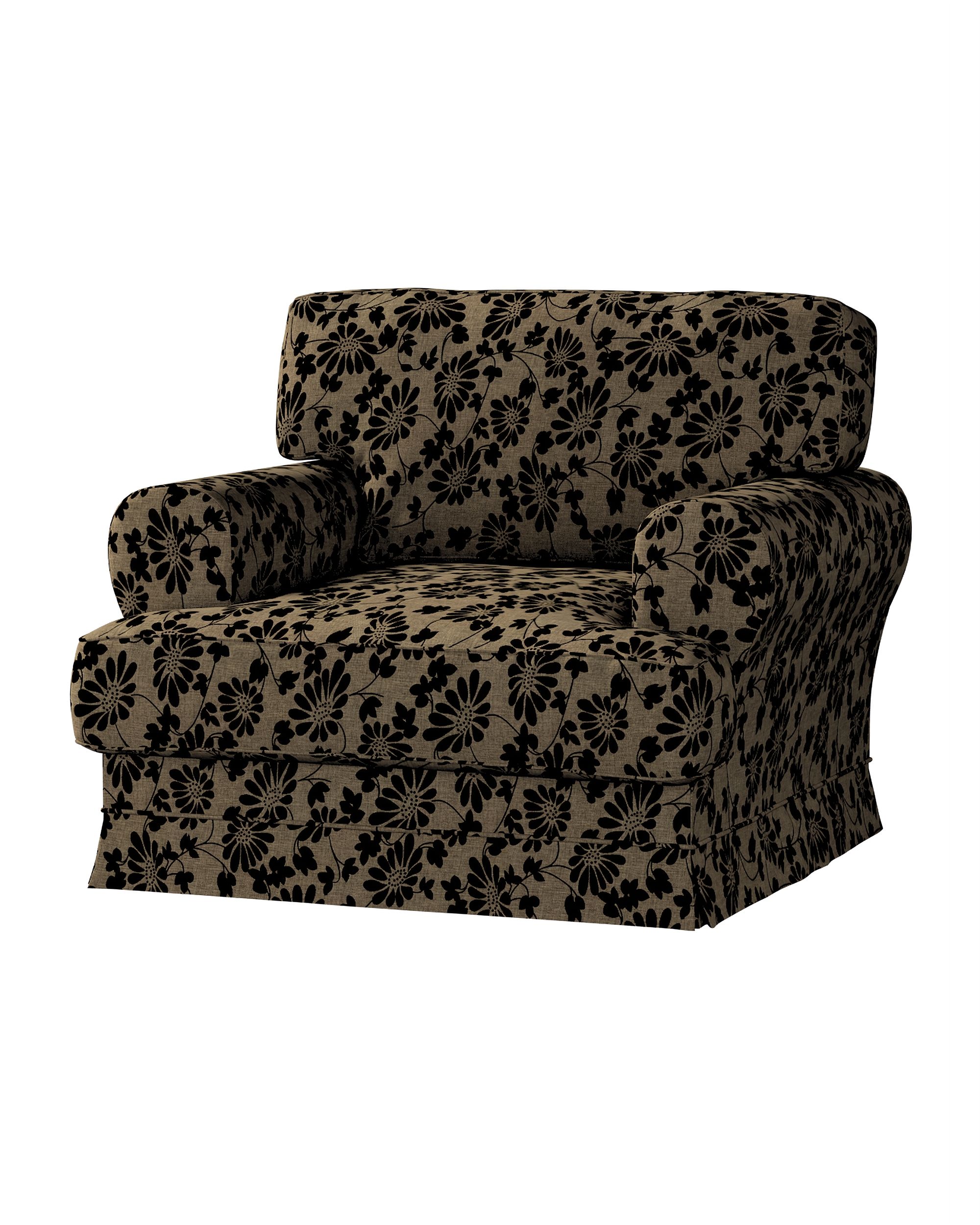 Ekeskog armchair cover product colour beige fabric structured, patterned