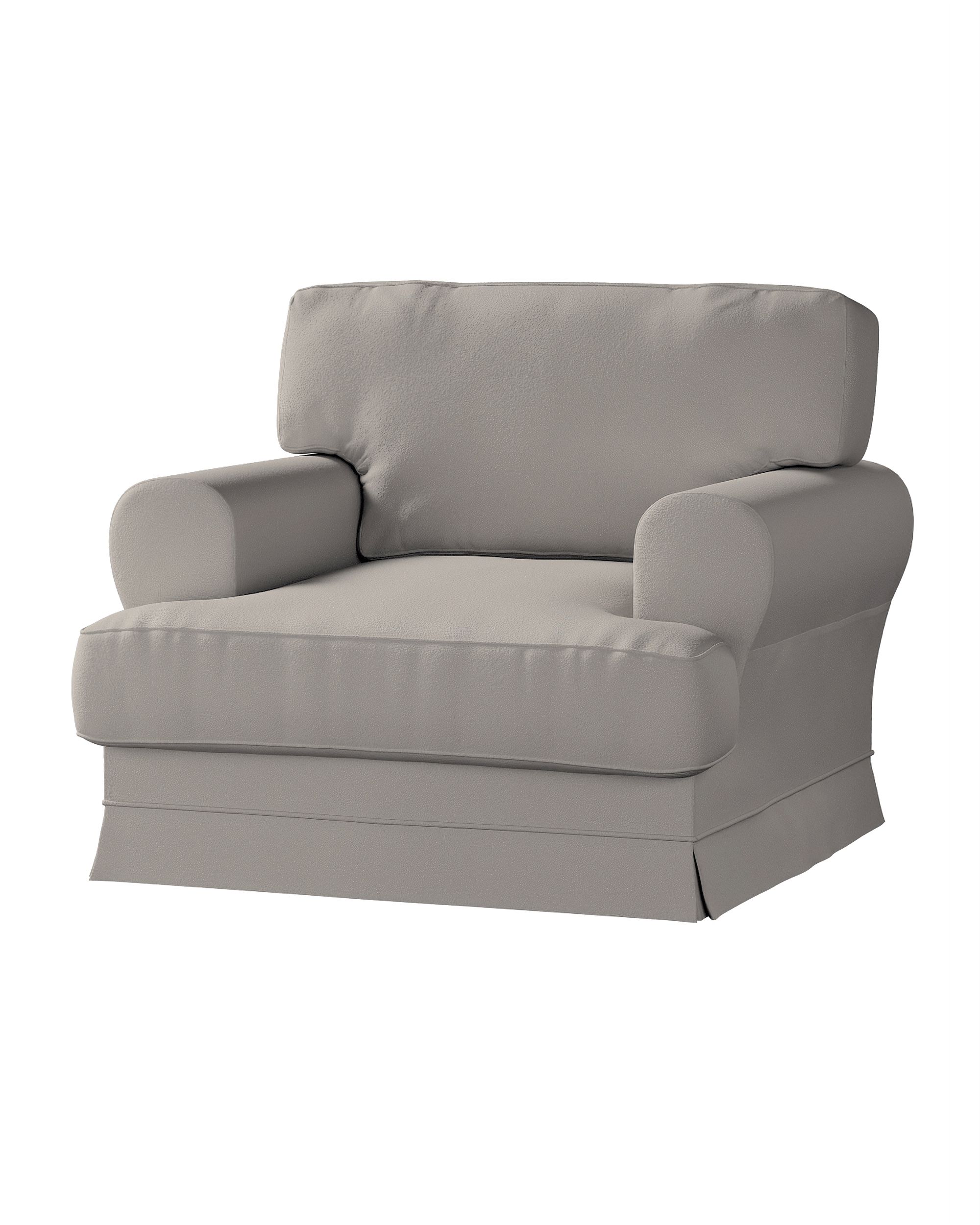 Ekeskog armchair cover product colour beige fabric structured