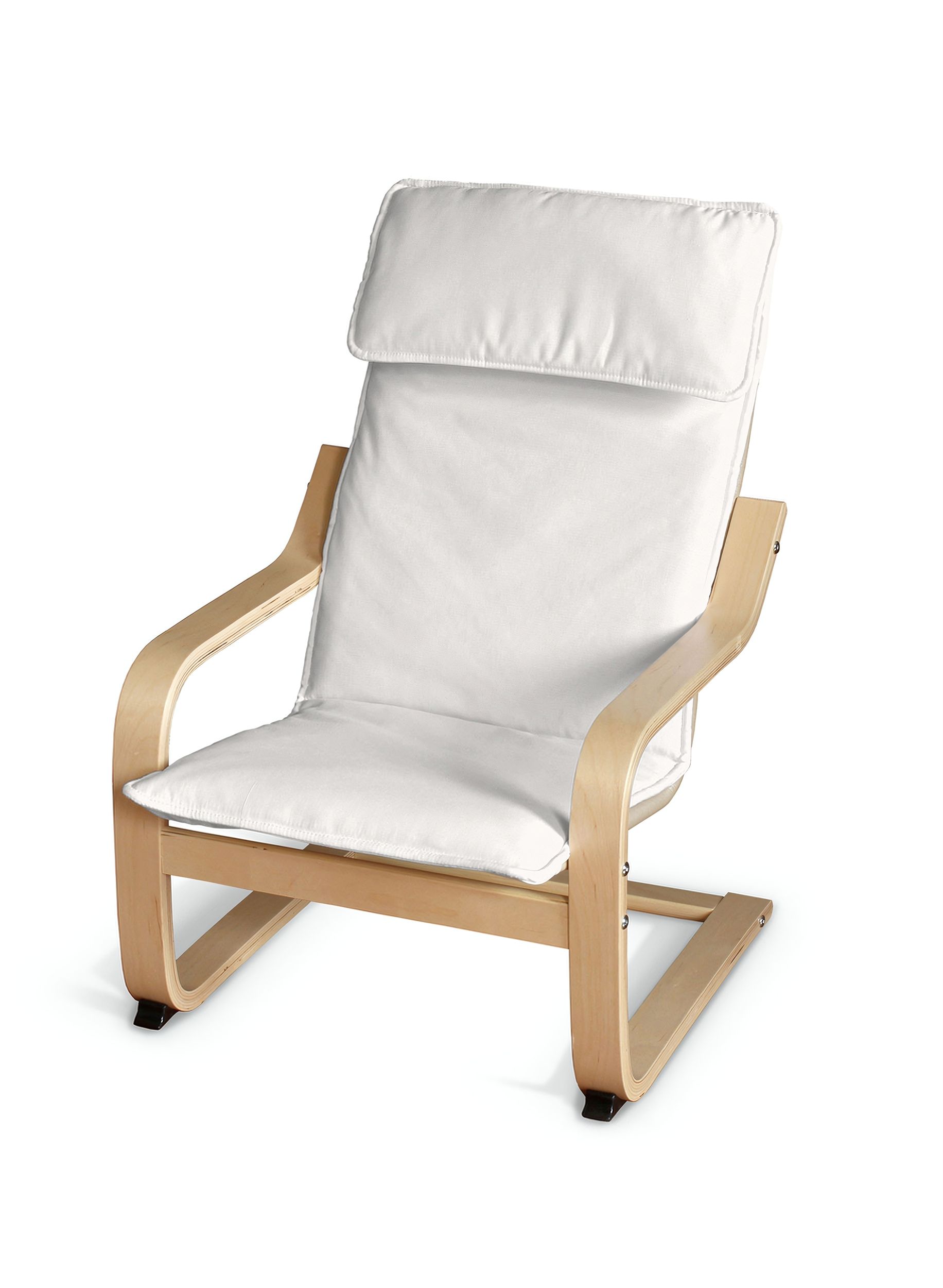 Poäng children's armchair cushion + cover product colour white
