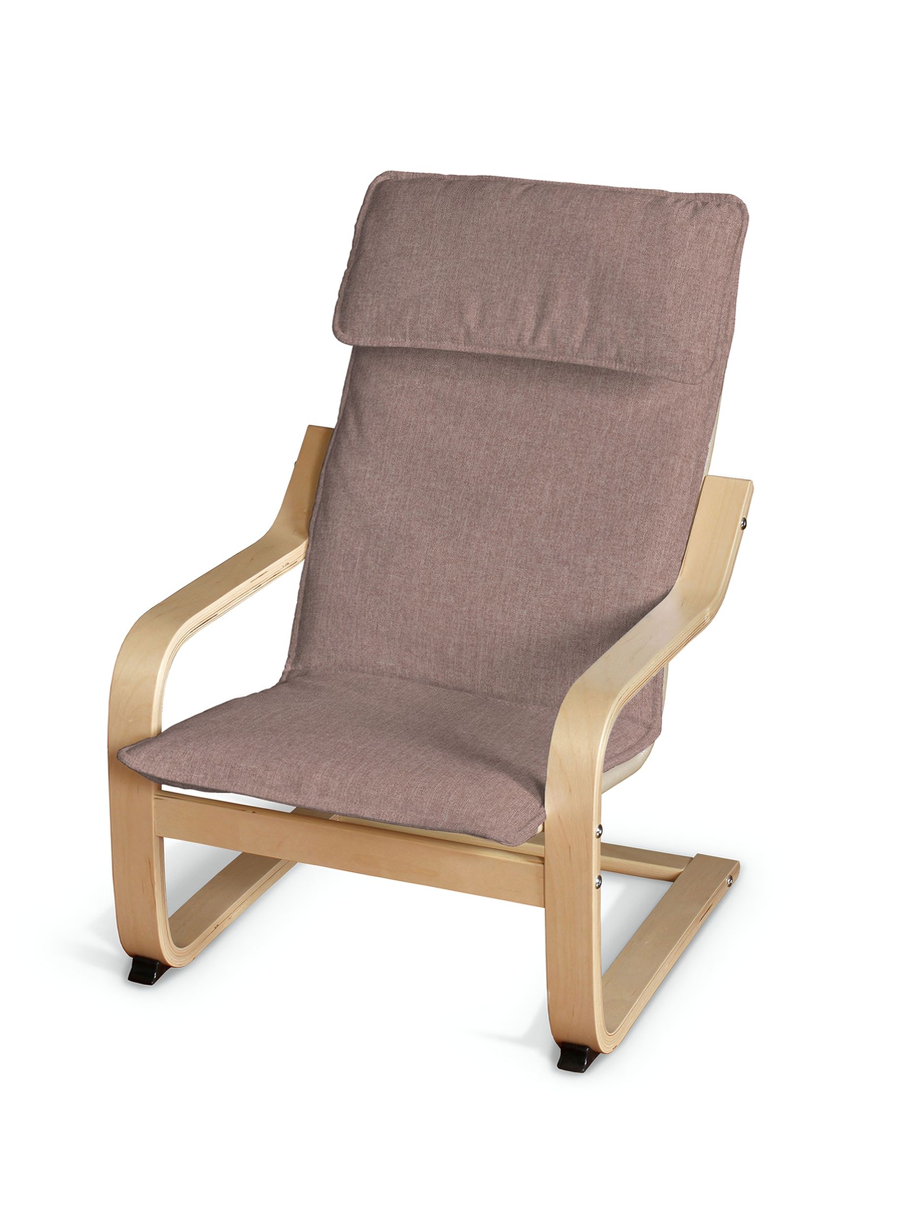 Poäng children's armchair cushion + cover product colour pink fabric structured