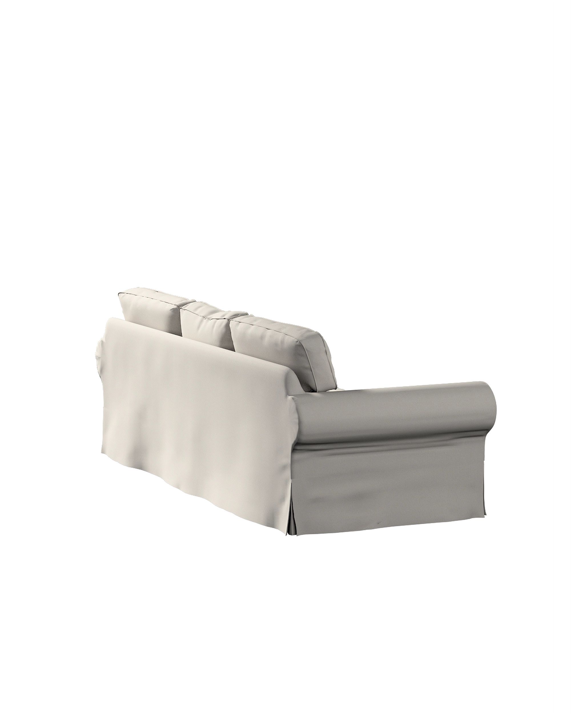 Ektorp 3-seater sofa bed cover (for model on sale in Ikea since 2013) product colour grey fabric structured (hover)