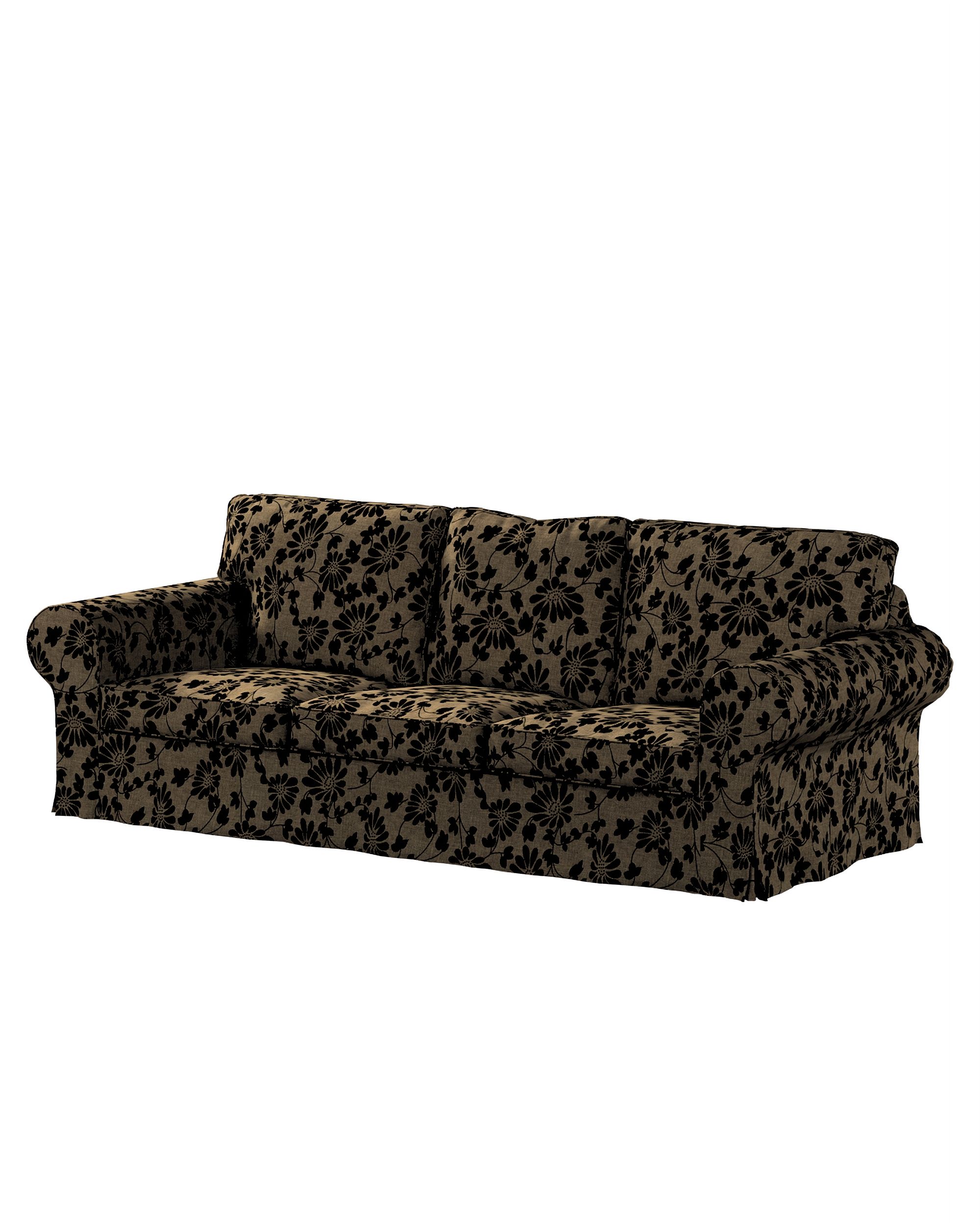 Ektorp 3-seater sofa bed cover (for model on sale in Ikea since 2013) product colour beige fabric structured, patterned