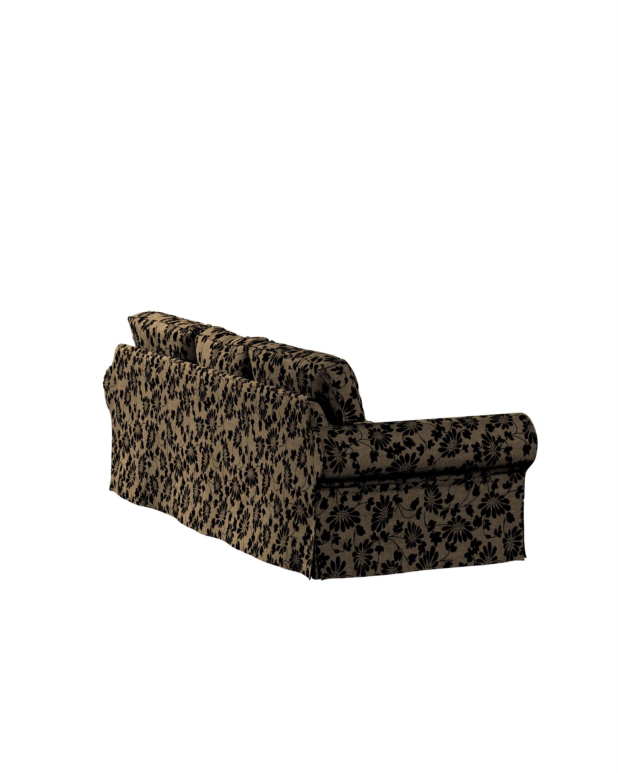 Ektorp 3-seater sofa bed cover (for model on sale in Ikea since 2013) product colour beige fabric structured, patterned (hover)