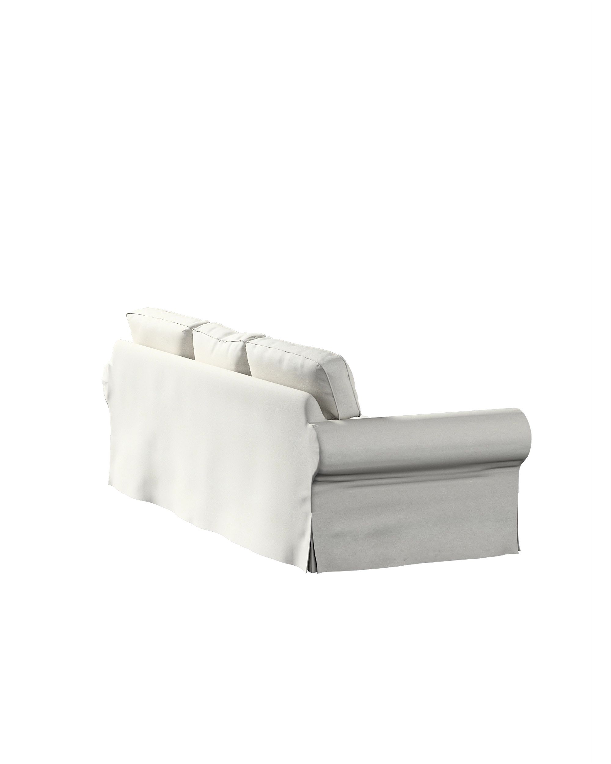 Ektorp 3-seater sofa bed cover (for model on sale in Ikea since 2013) product colour grey fabric gloss, structured, velvet (hover)