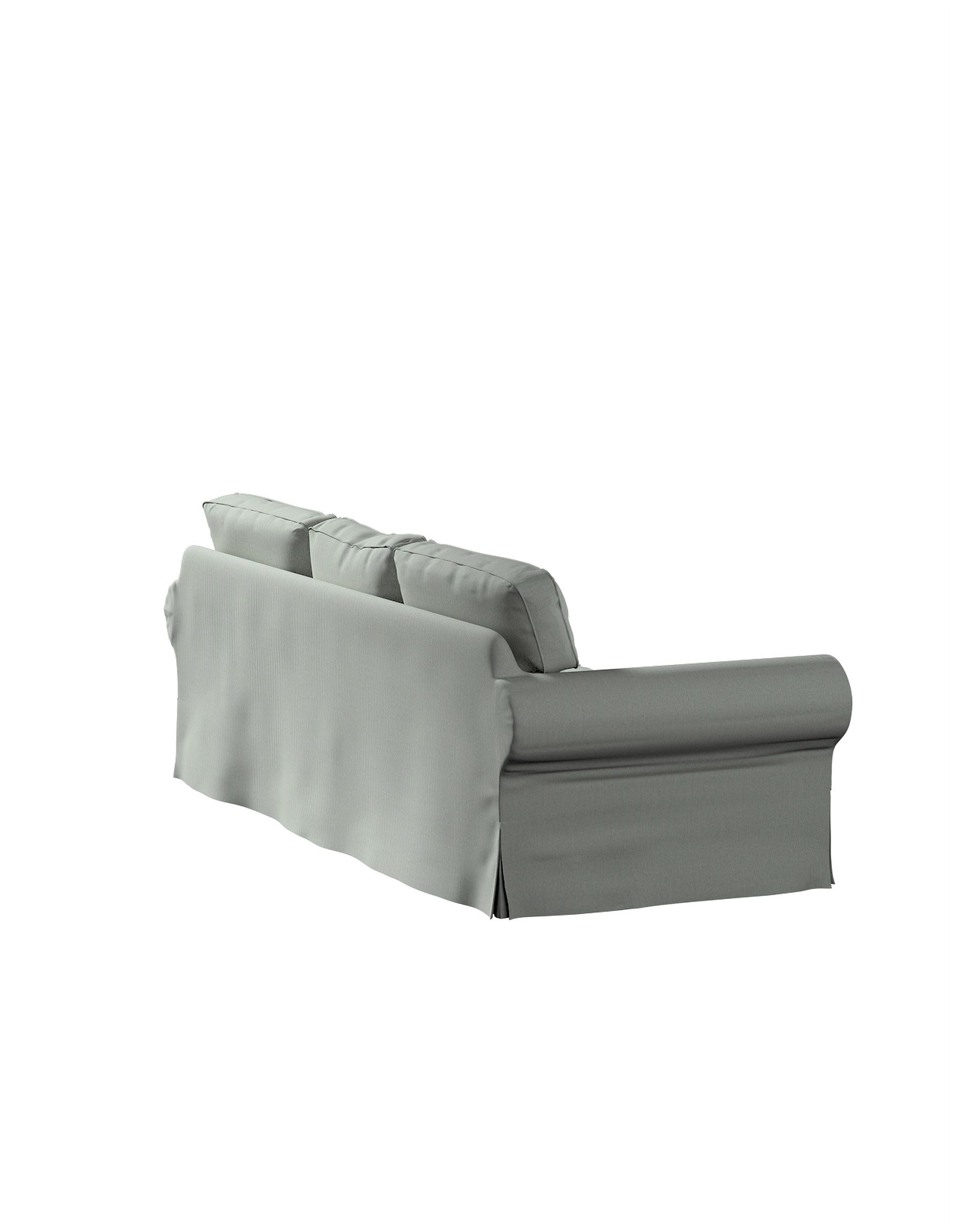 Ektorp 3-seater sofa bed cover (for model on sale in Ikea since 2013) product colour blue fabric structured (hover)