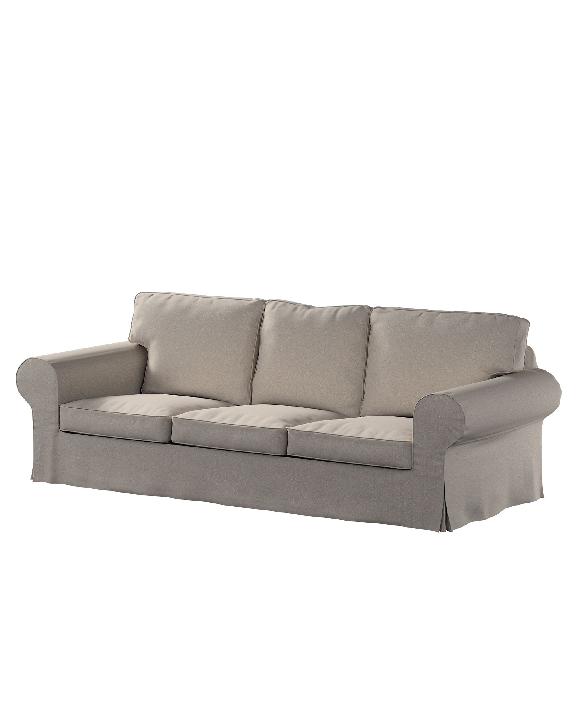 Ektorp 3-seater sofa bed cover (for model on sale in Ikea since 2013) product colour grey fabric structured