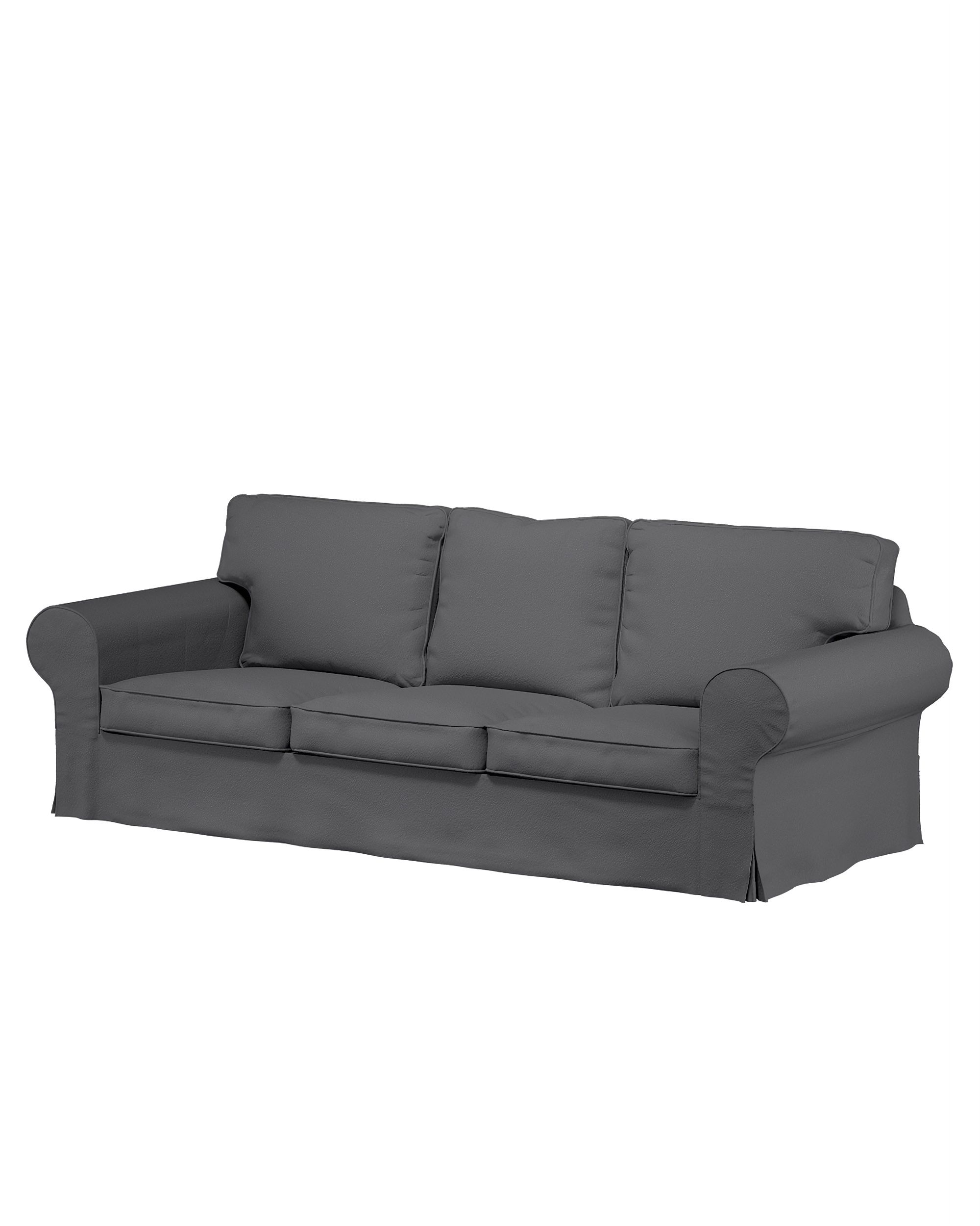 Ektorp 3-seater sofa bed cover (for model on sale in Ikea since 2013) product colour grey fabric structured