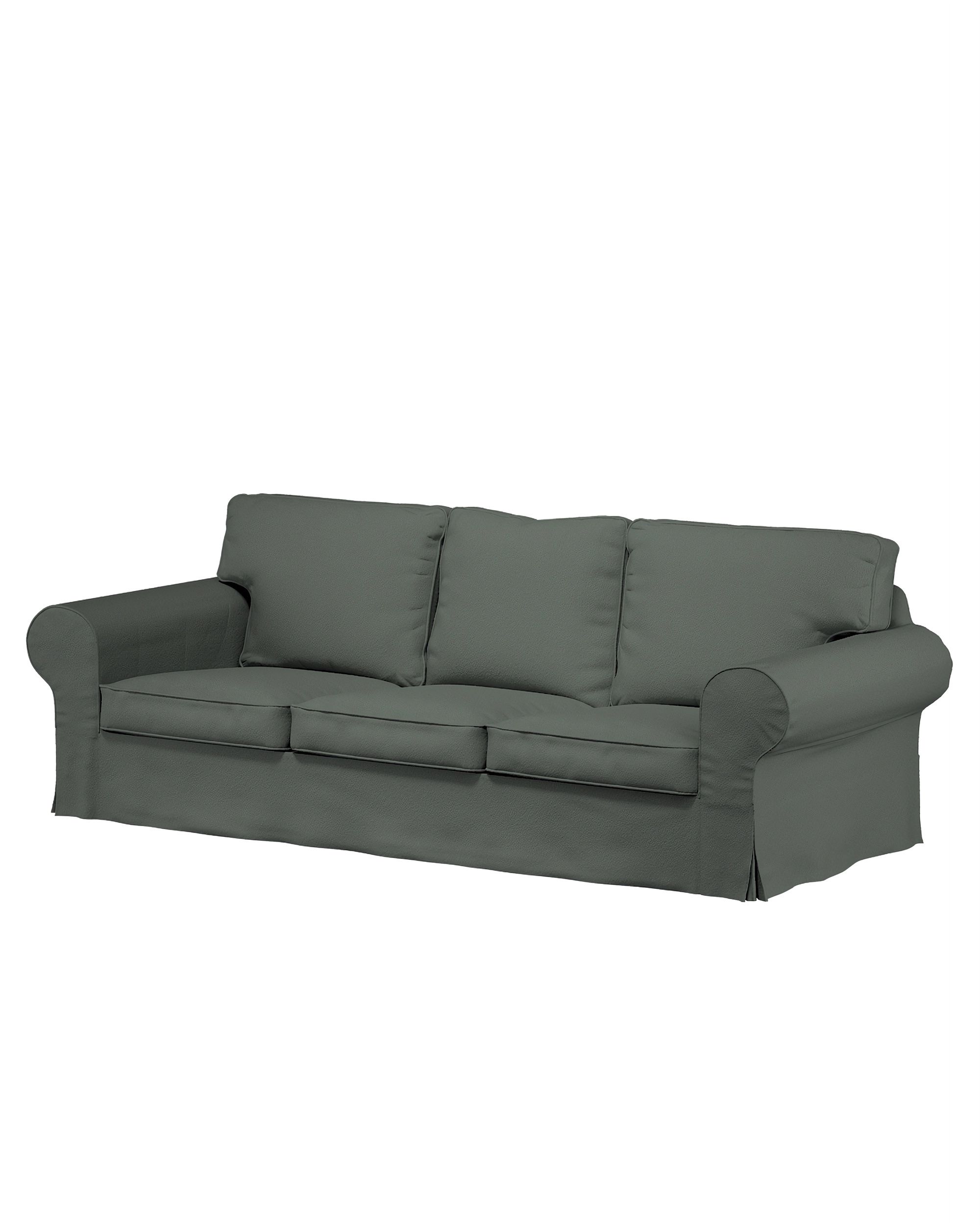 Ektorp 3-seater sofa bed cover (for model on sale in Ikea since 2013) product colour green fabric structured