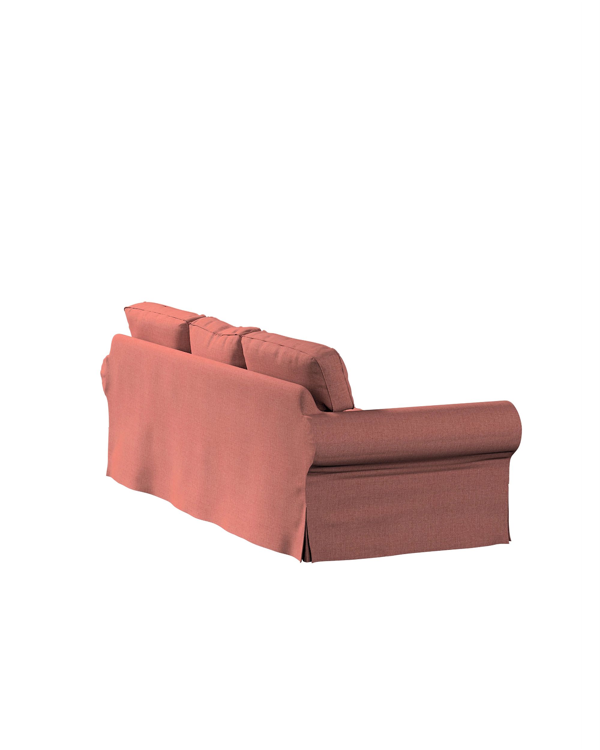 Ektorp 3-seater sofa bed cover (for model on sale in Ikea since 2013) product colour brown fabric structured (hover)