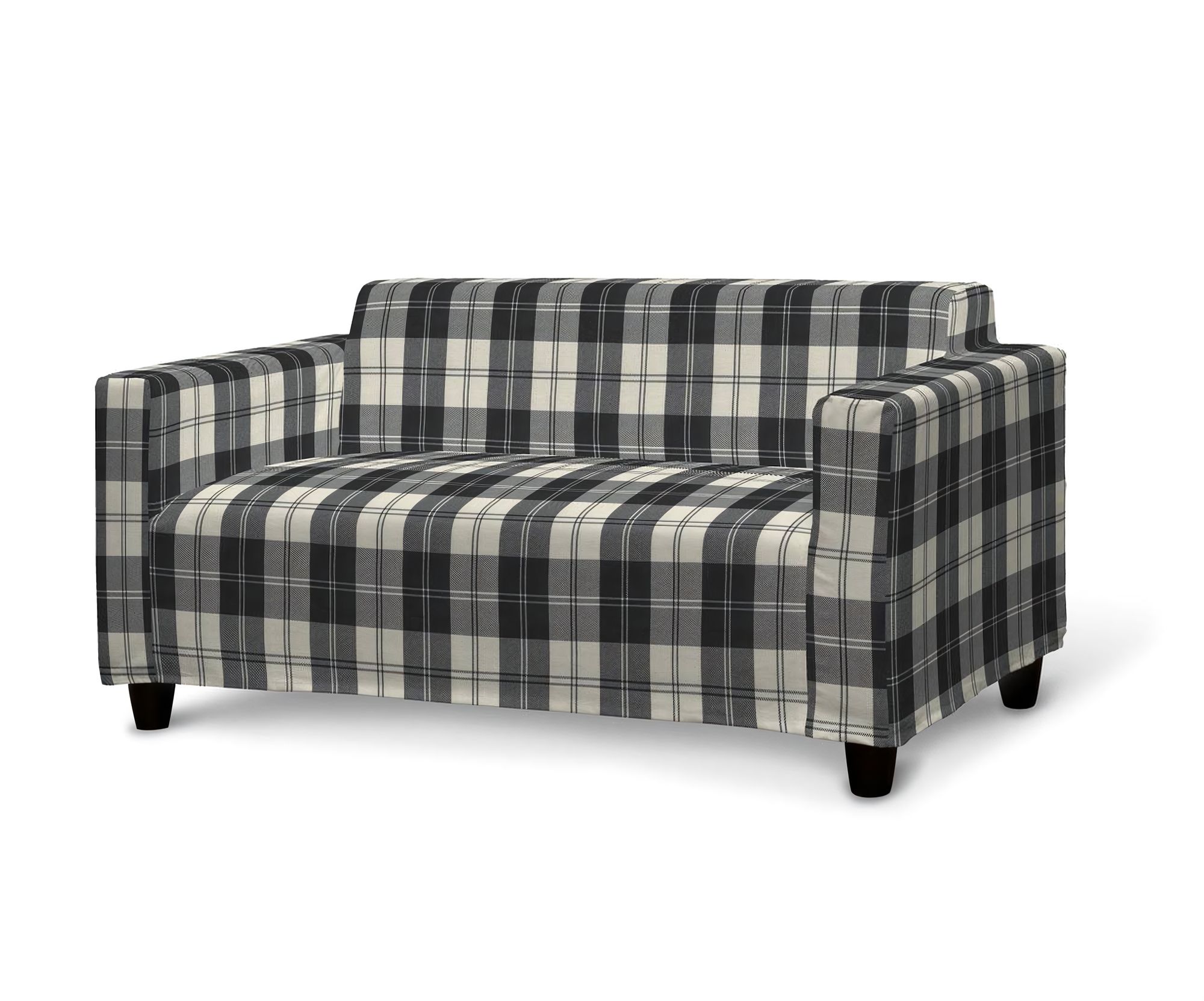Ikea Klobo Sofa Cover product colour black fabric structured, patterned
