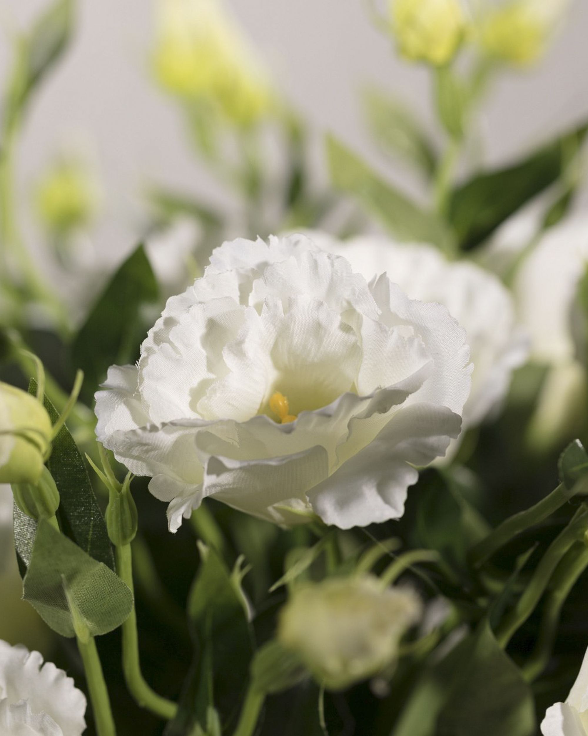 Artificial Eustoma Flower H 48 cm (hover)