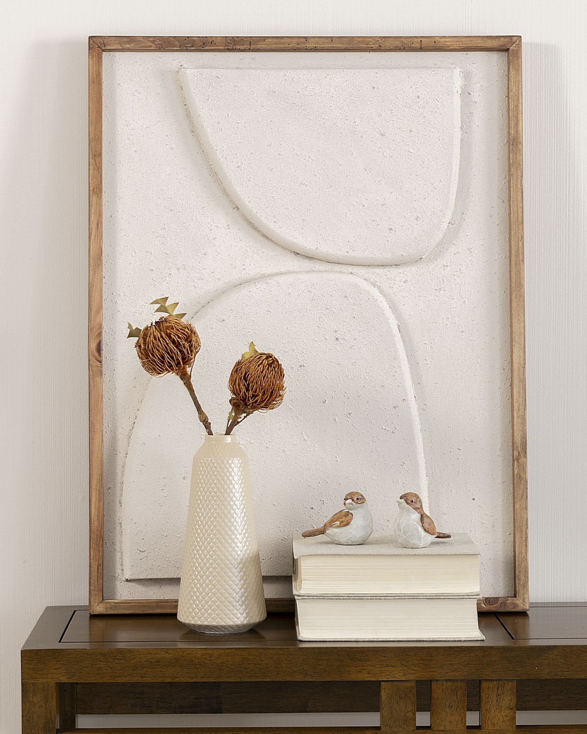 Framed picture Neutral Flow 82x4x62 cm (hover)