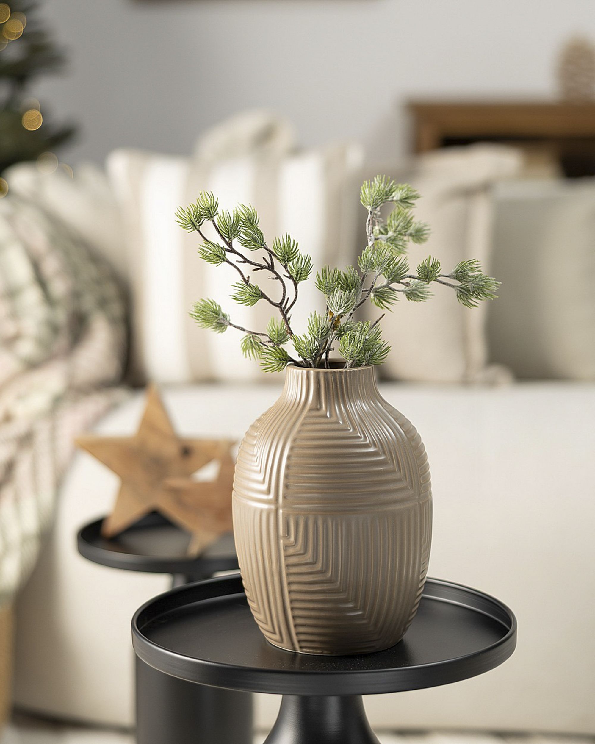 Porcelain vase Maze 16x24 cm (hover)
