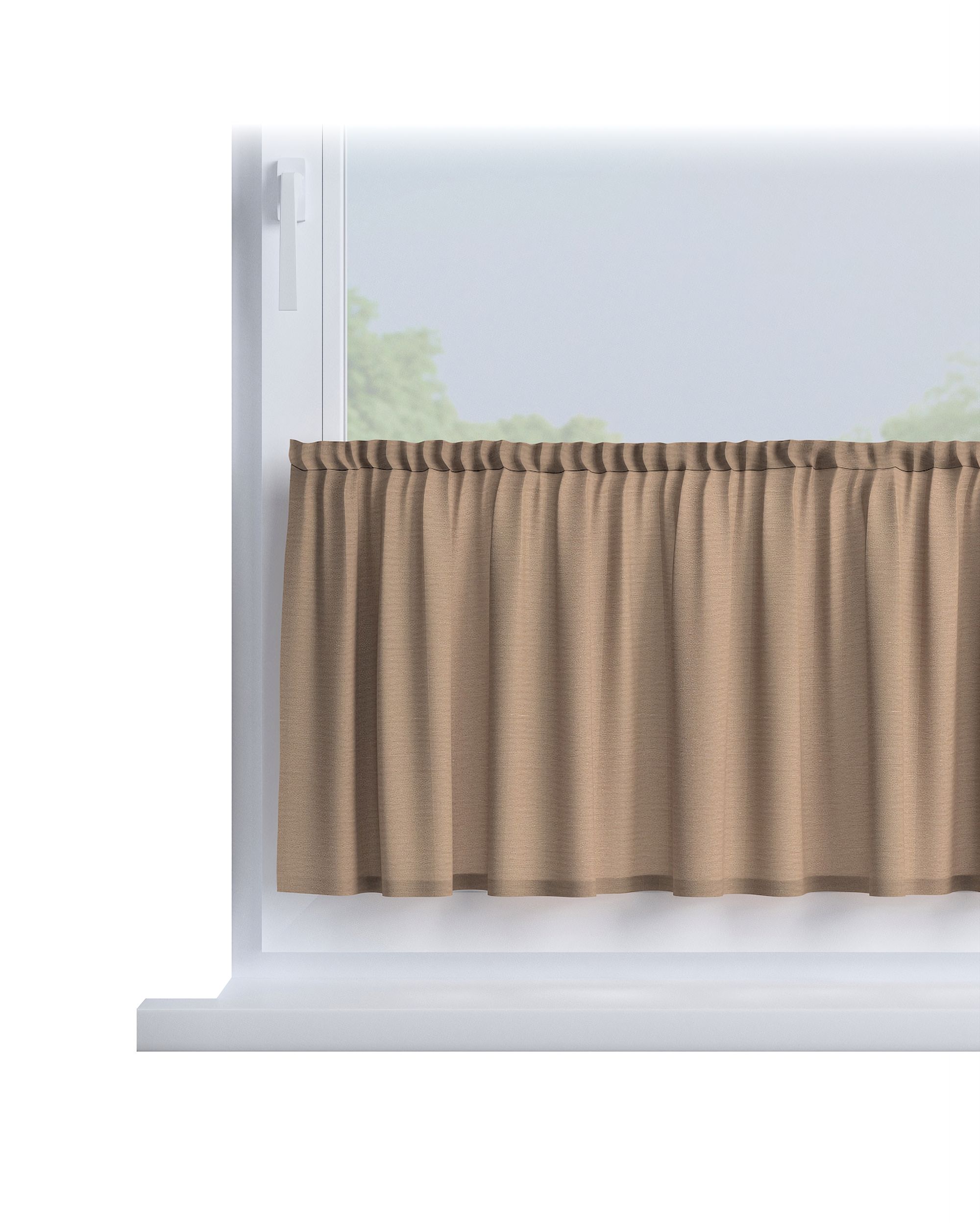 Slot valance product colour beige