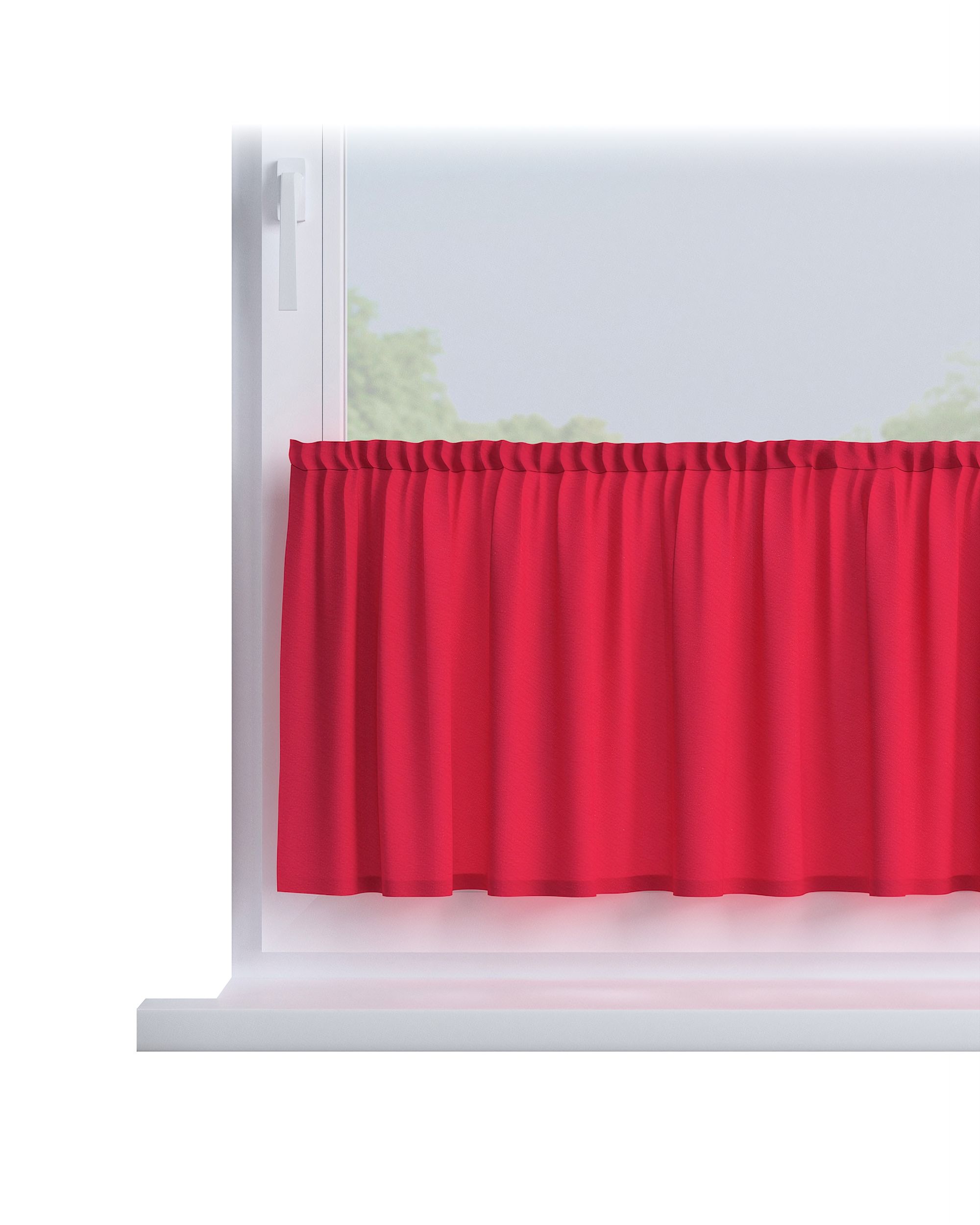 Slot valance product colour black