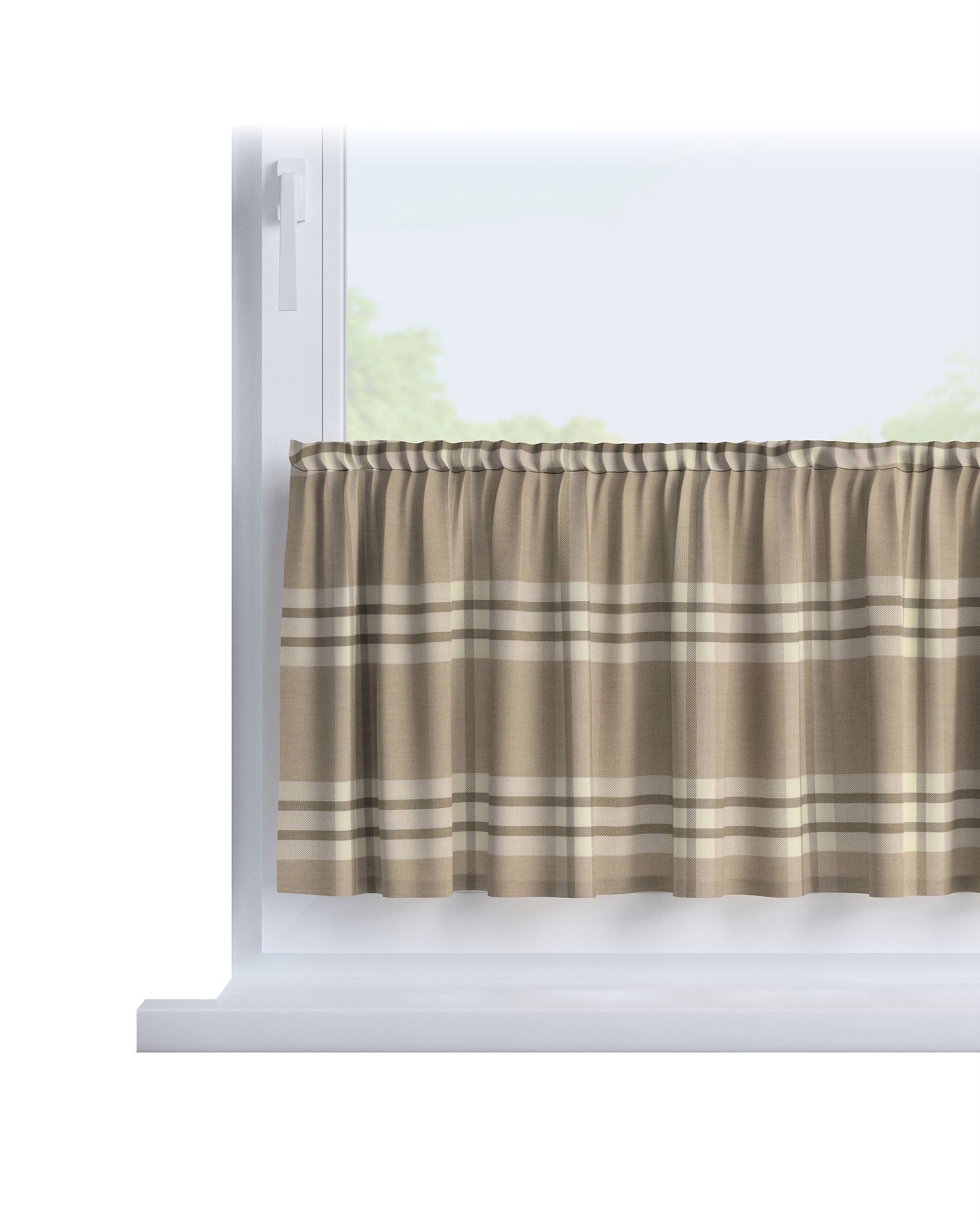 Slot valance product colour beige