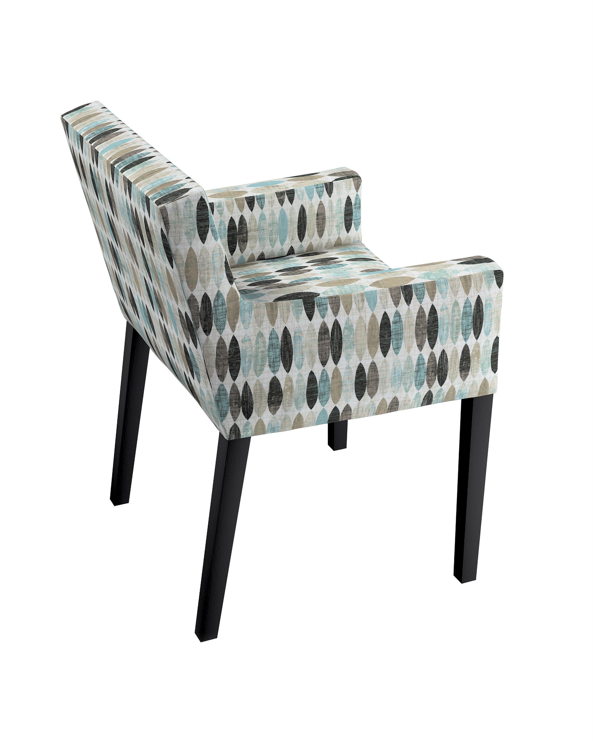 Nils chair cover product colour beige fabric patterned (hover)