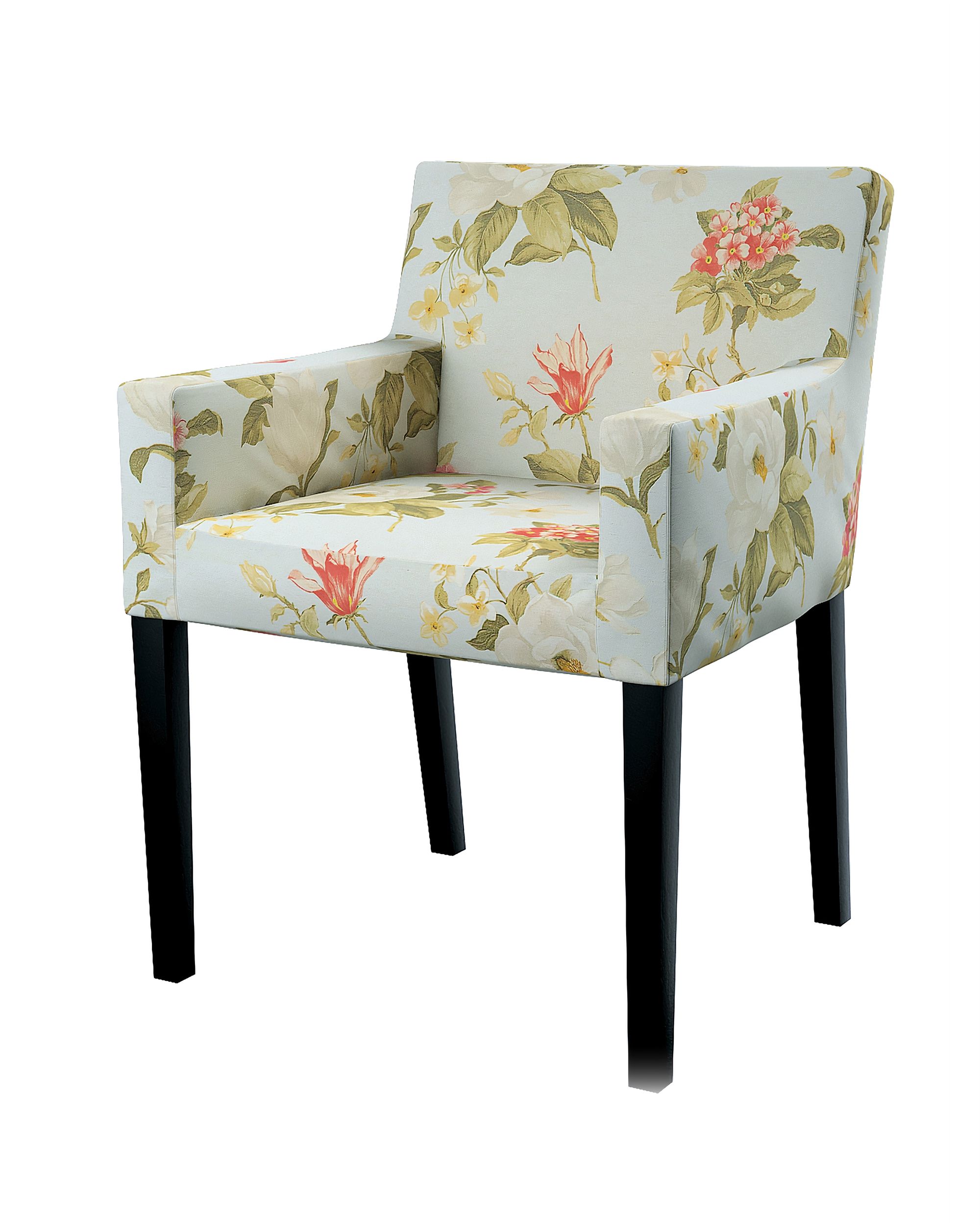 Nils chair cover product colour multicolour fabric patterned