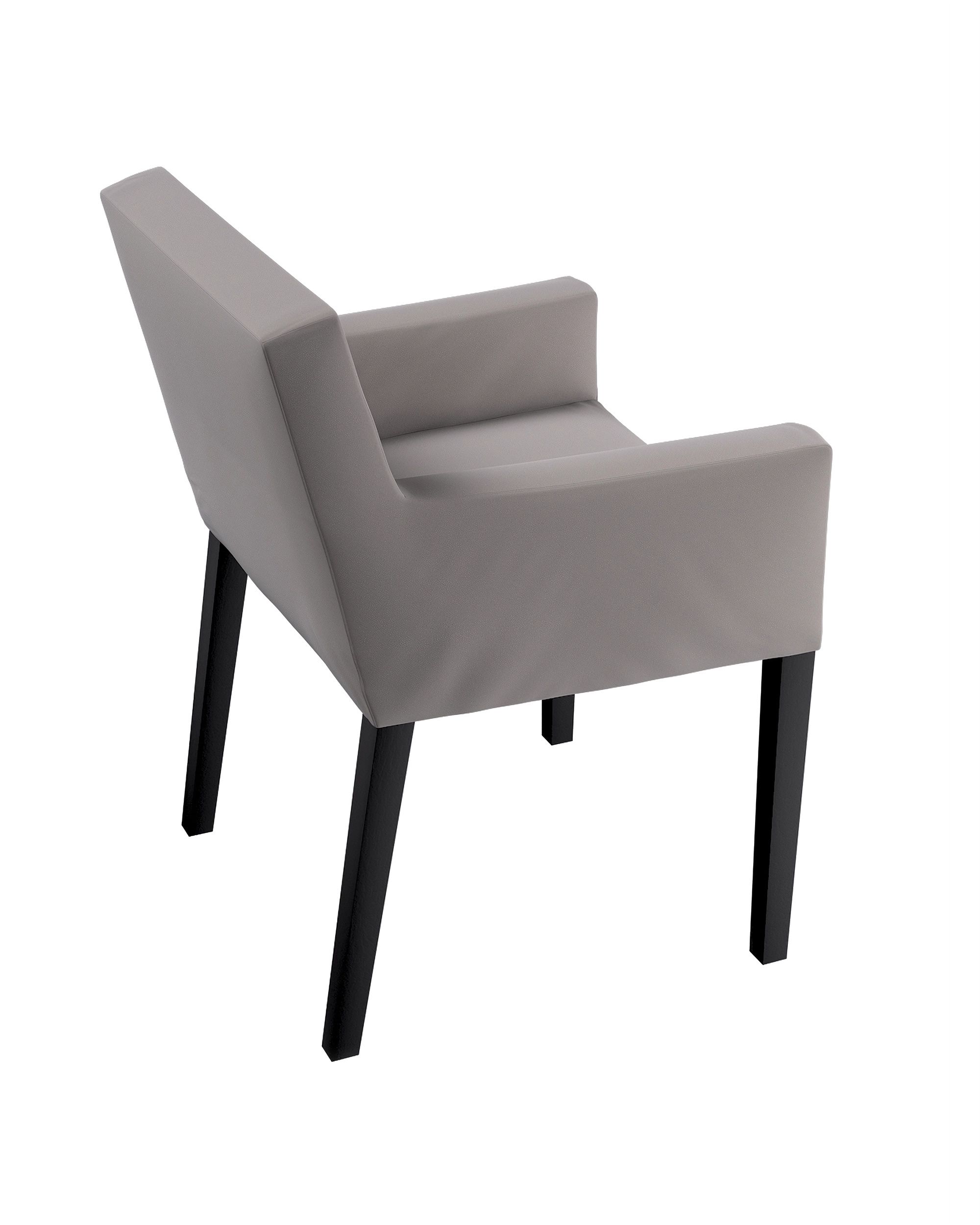 Nils chair cover product colour grey fabric gloss, velvet (hover)