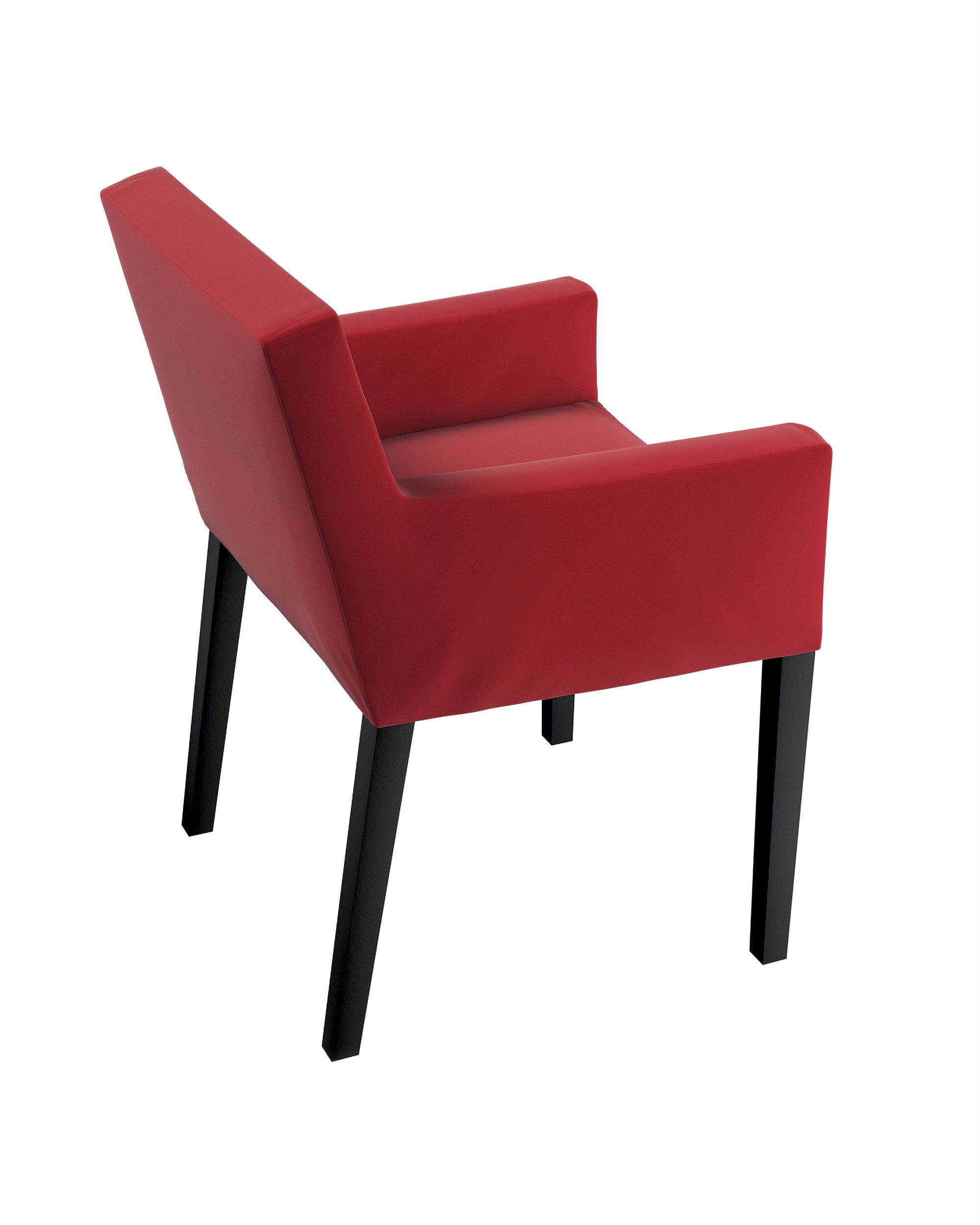 Nils chair cover product colour red fabric gloss, velvet (hover)