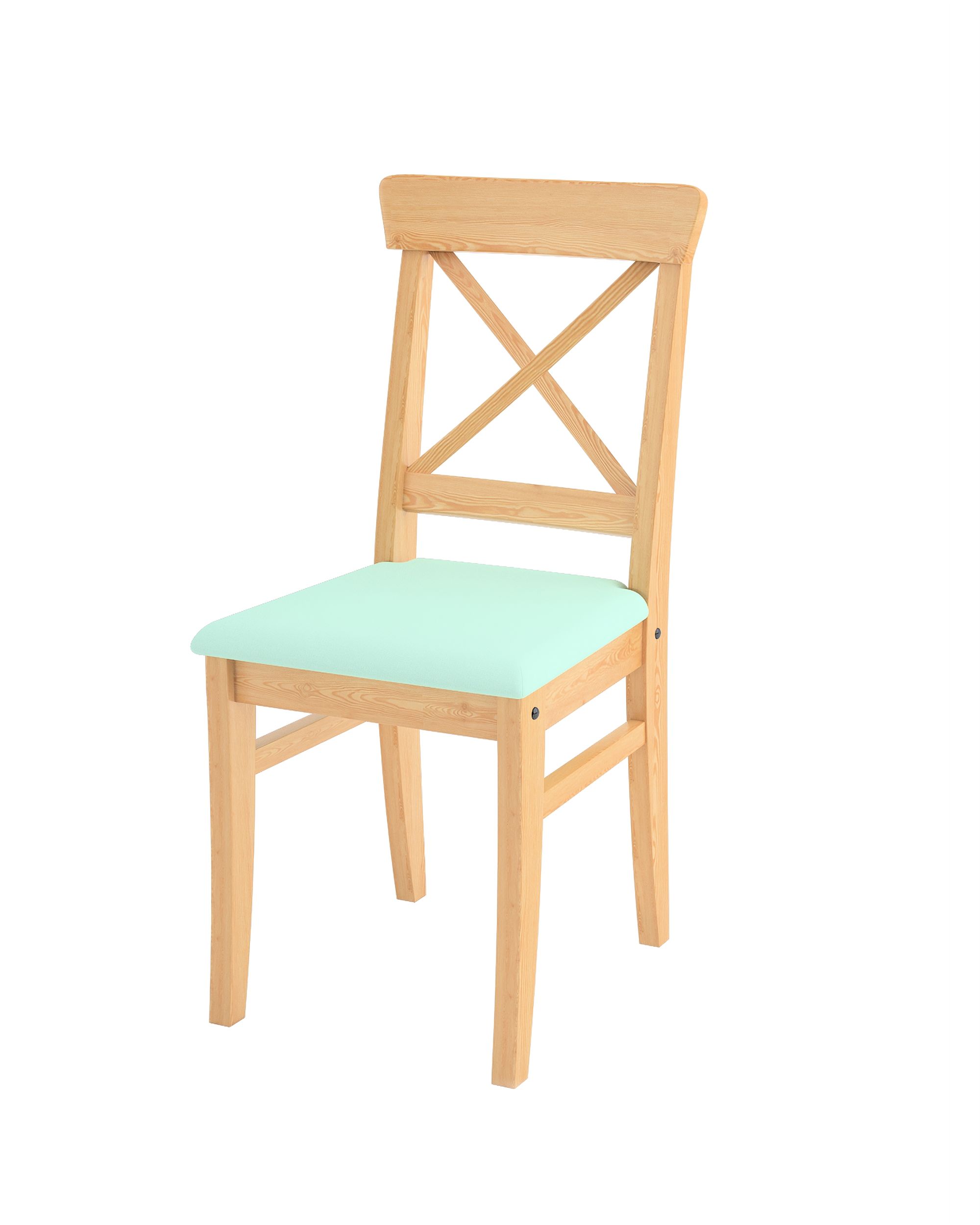 Cover for Ingolf chair with upholstered seat product colour green