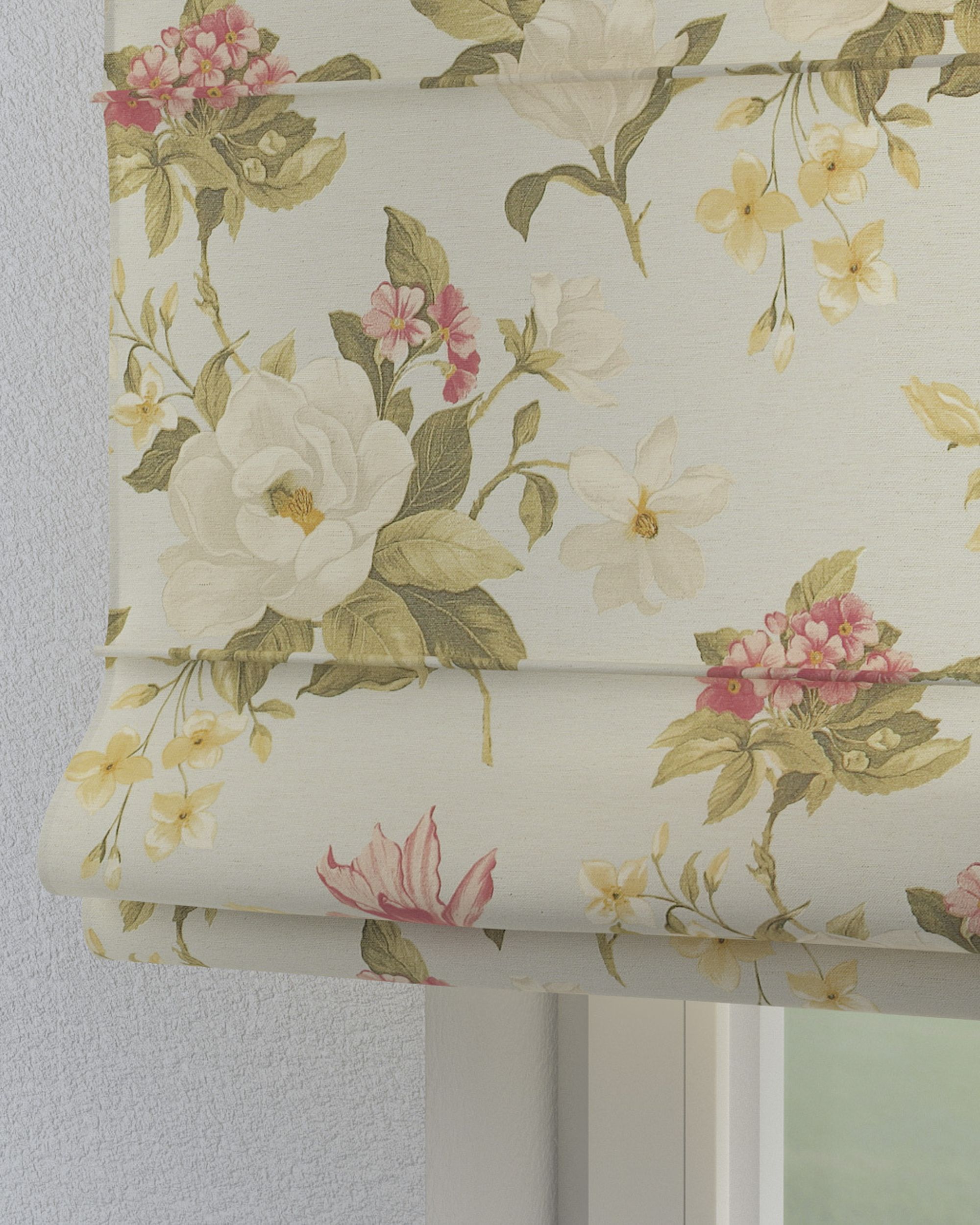 Torino slot Roman blind product colour multicolour fabric patterned (hover)