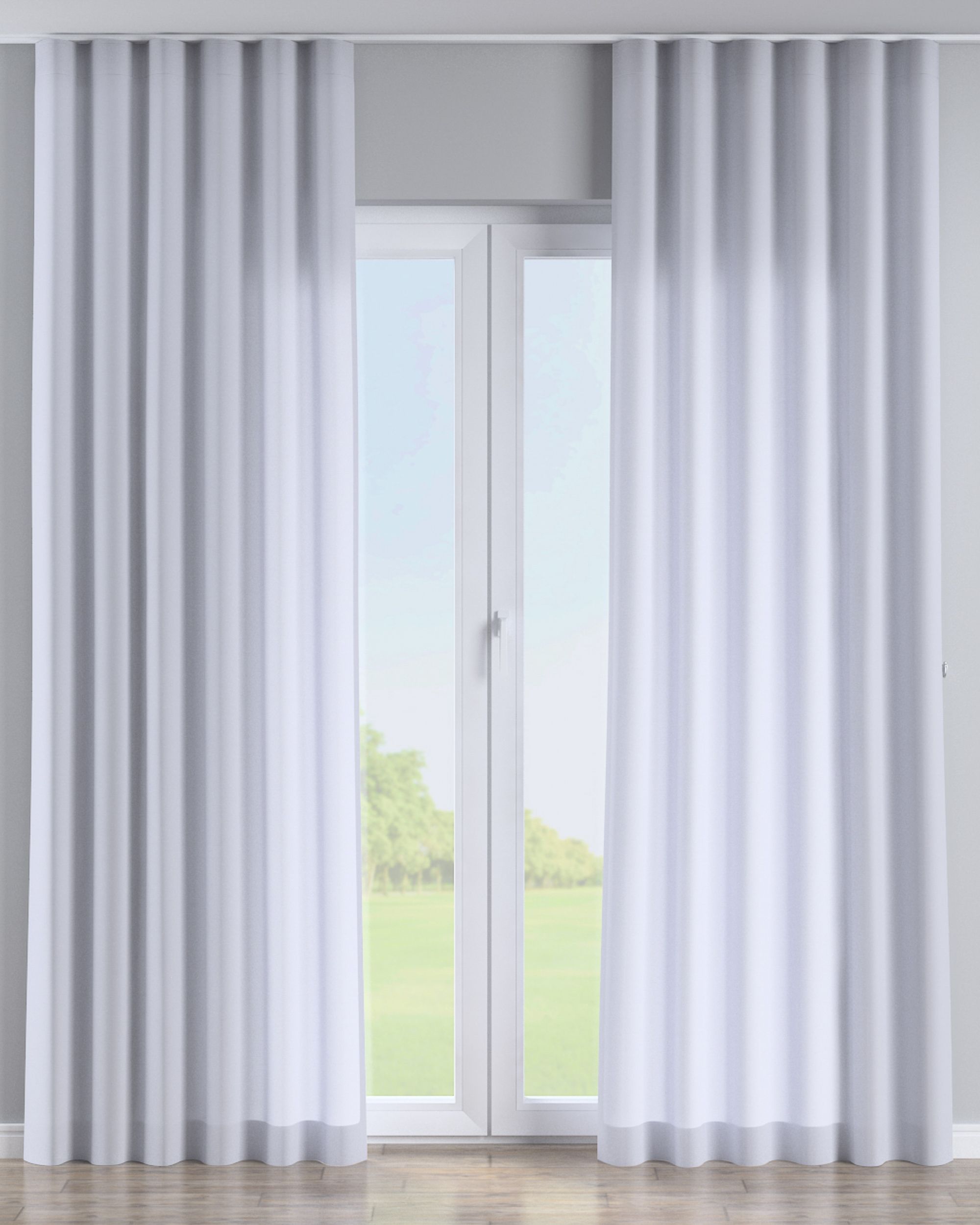 Wave Curtain product colour white