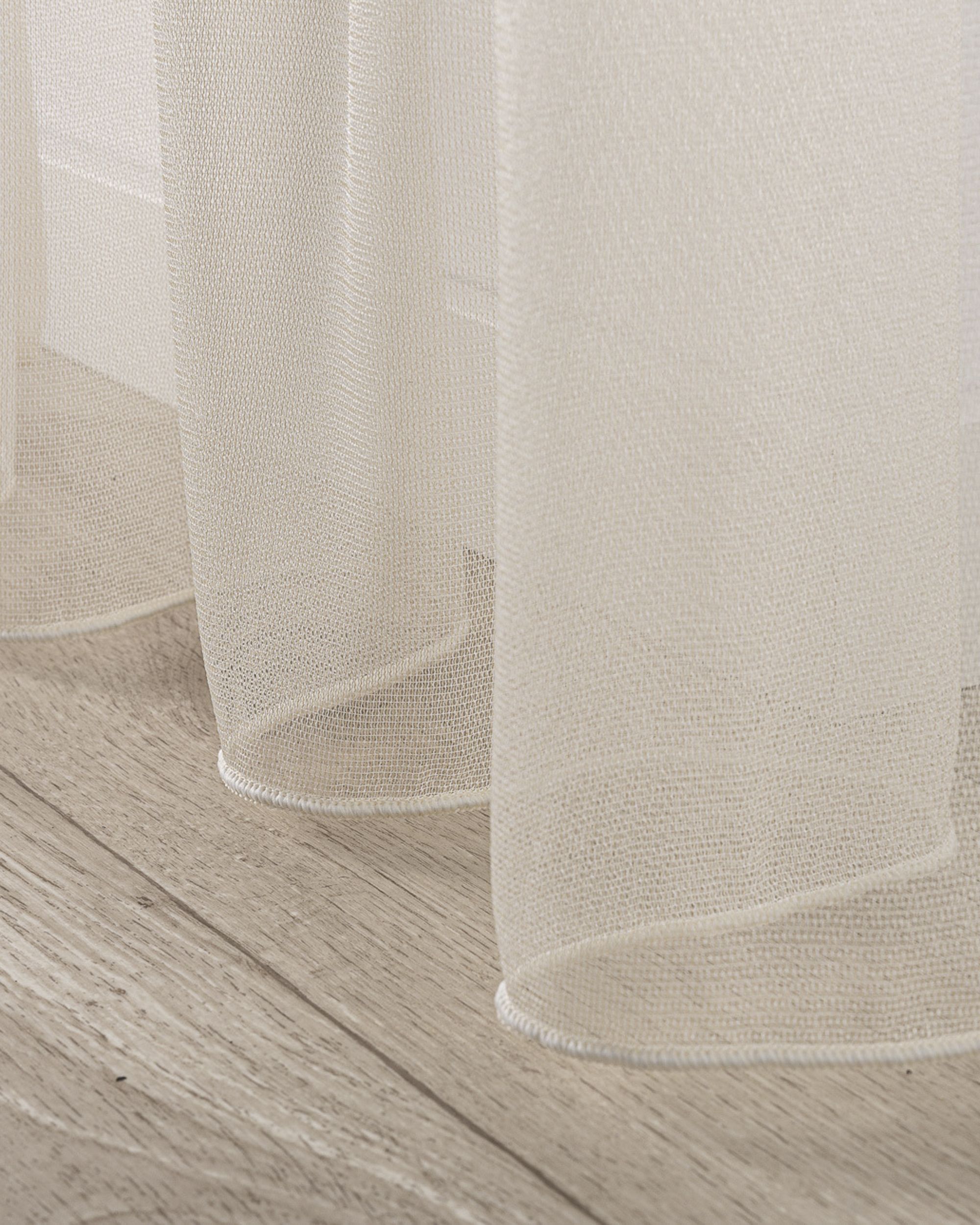 Wave net curtain product colour gold fabric semi-sheer, gloss, structured (hover)