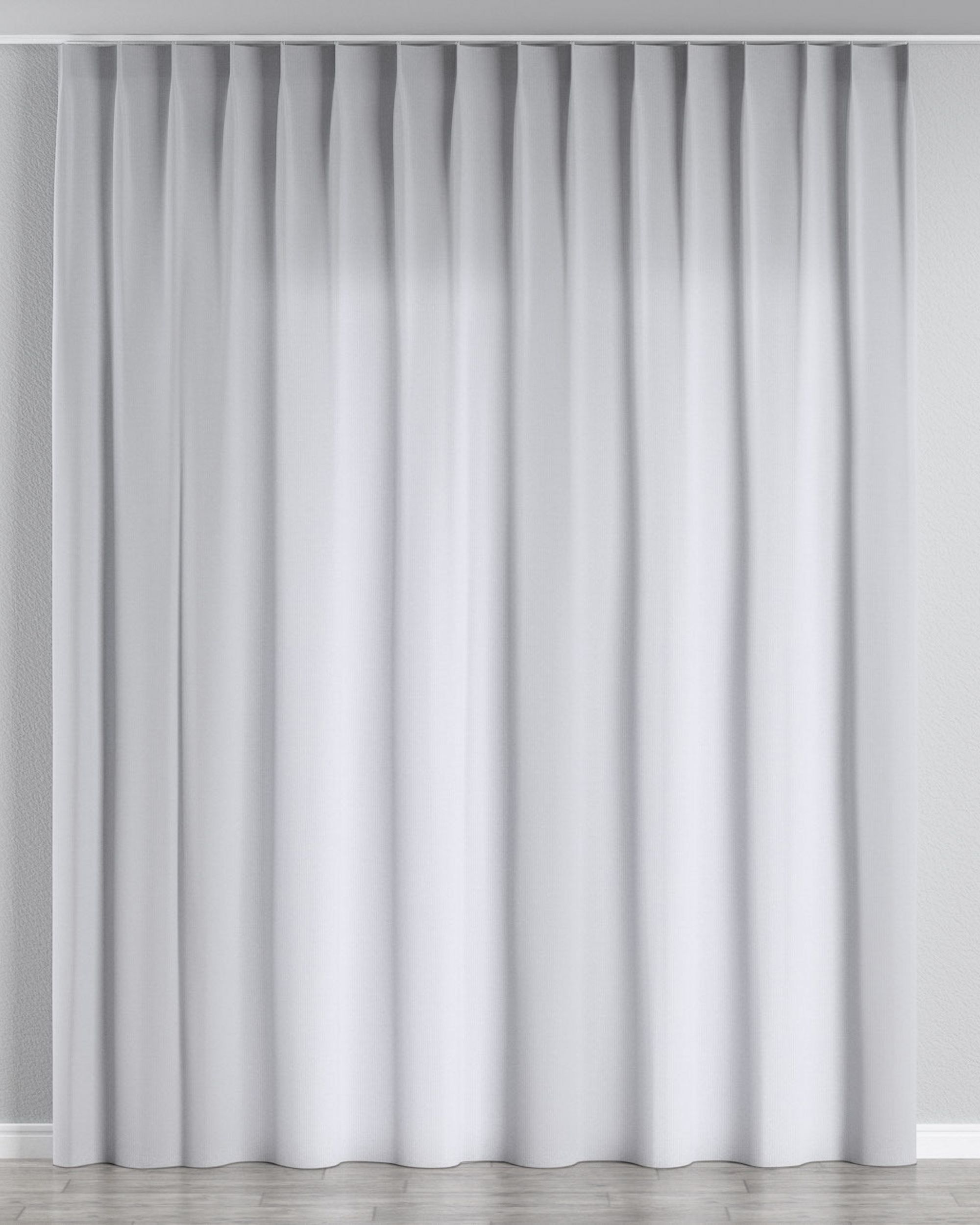 Net curtain with single pinch pleat product colour cream fabric semi-sheer, structured, patterned