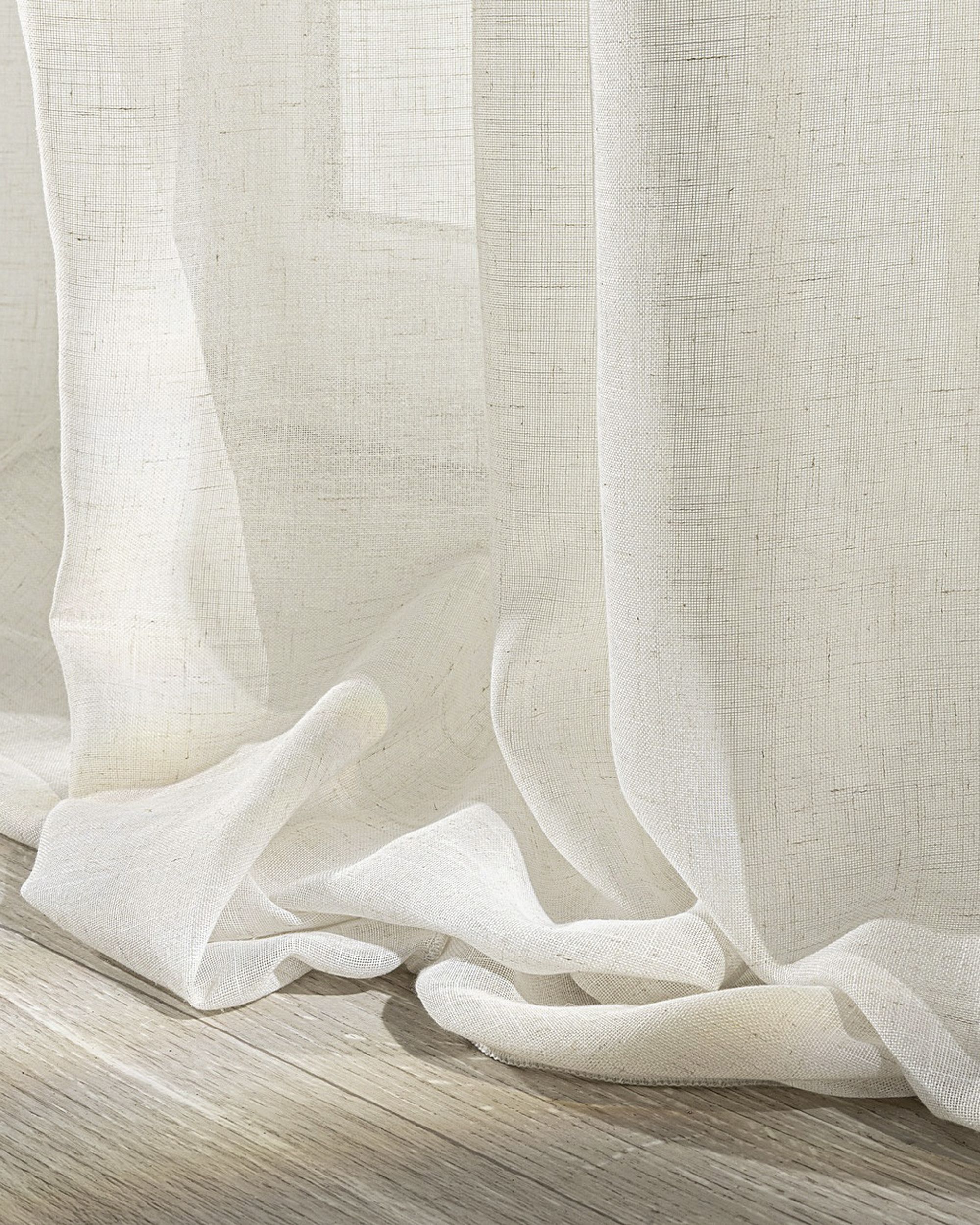 Single pinch pleat curtain product colour beige fabric semi-sheer, structured