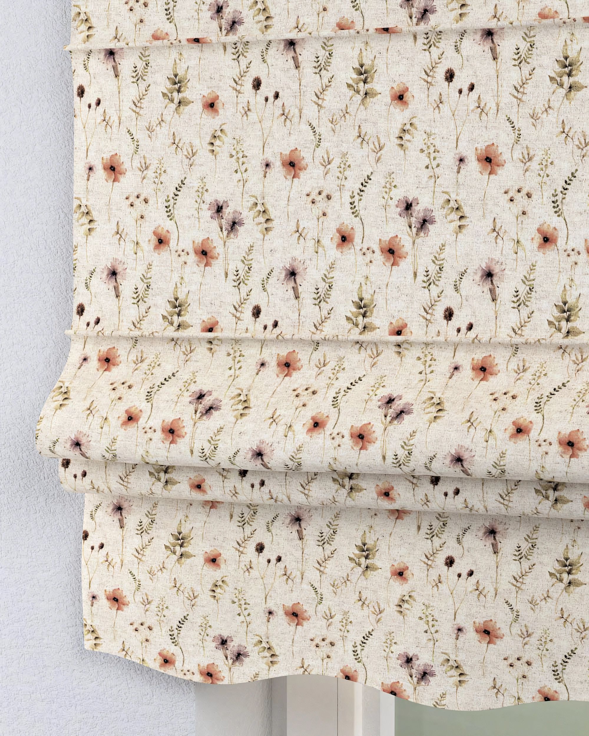 Florence Roman blind product colour multicolour fabric structured, patterned (hover)