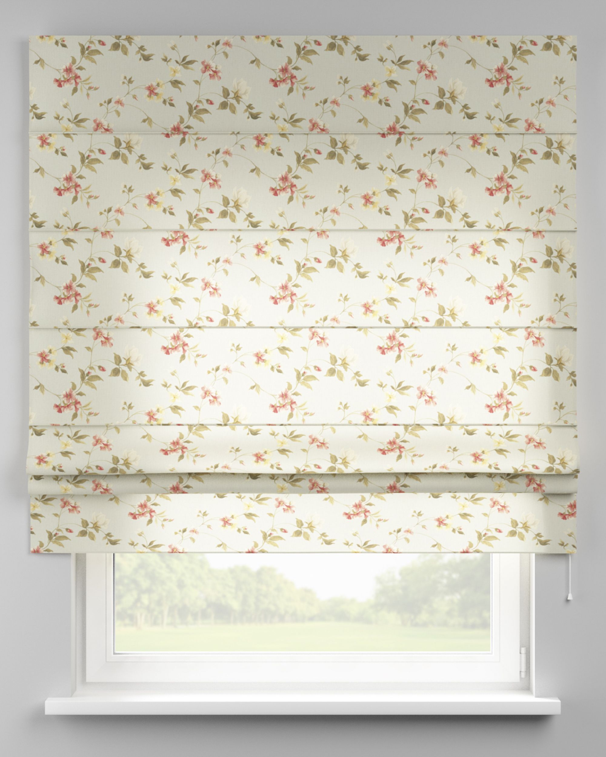 Padva Roman blind product colour multicolour fabric patterned