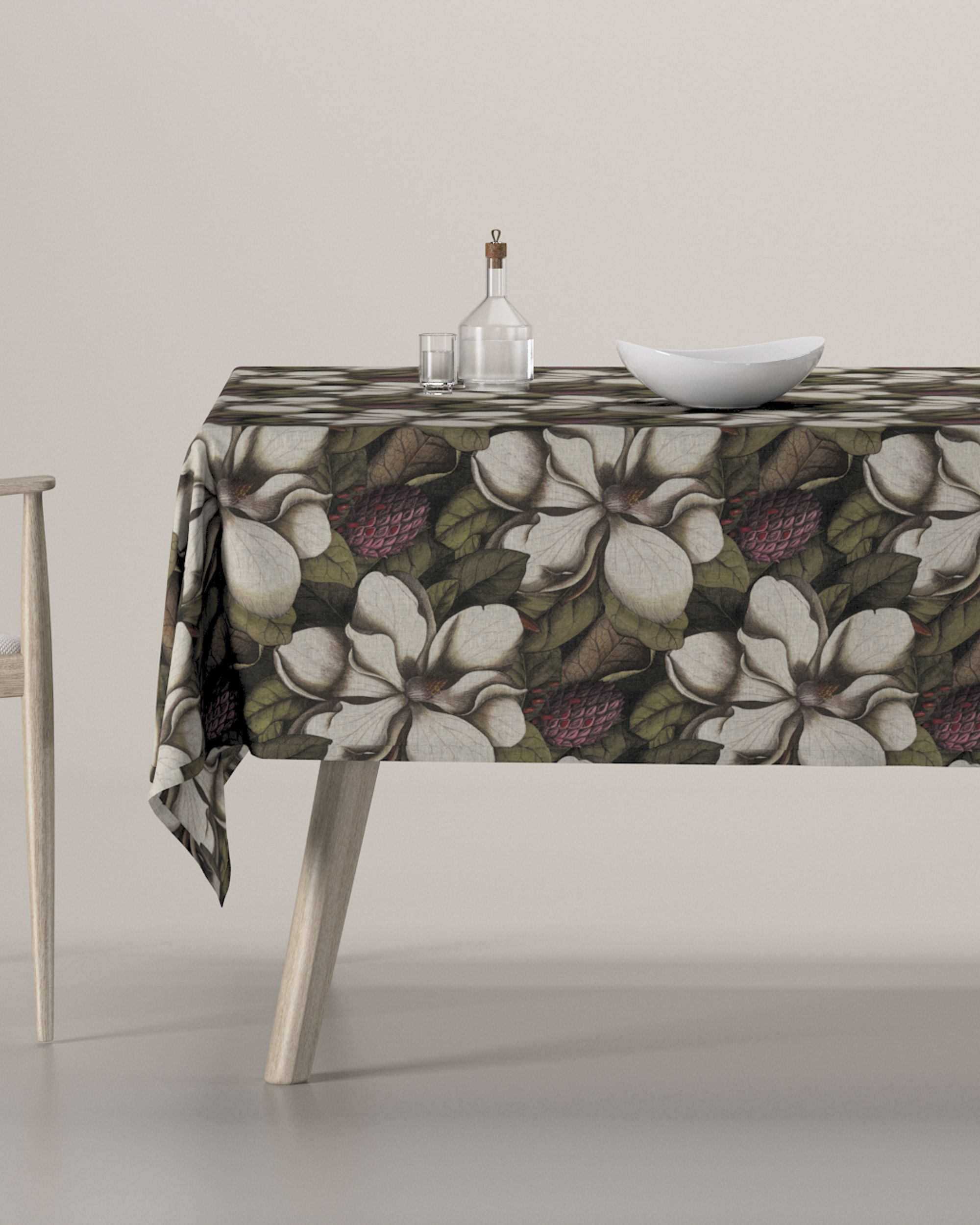 Rectangular tablecloth product colour multicolour fabric patterned