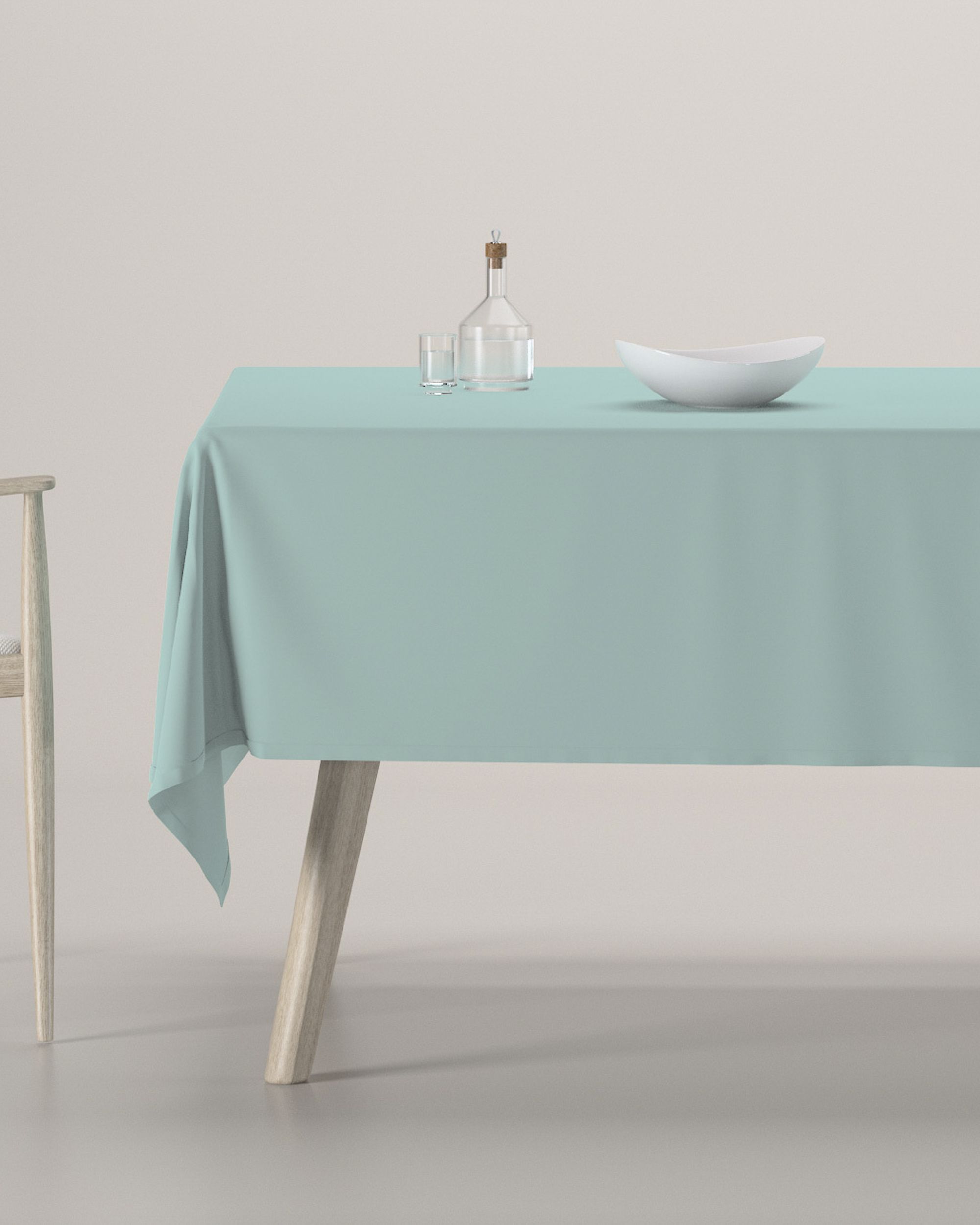 Rectangular tablecloth product colour blue