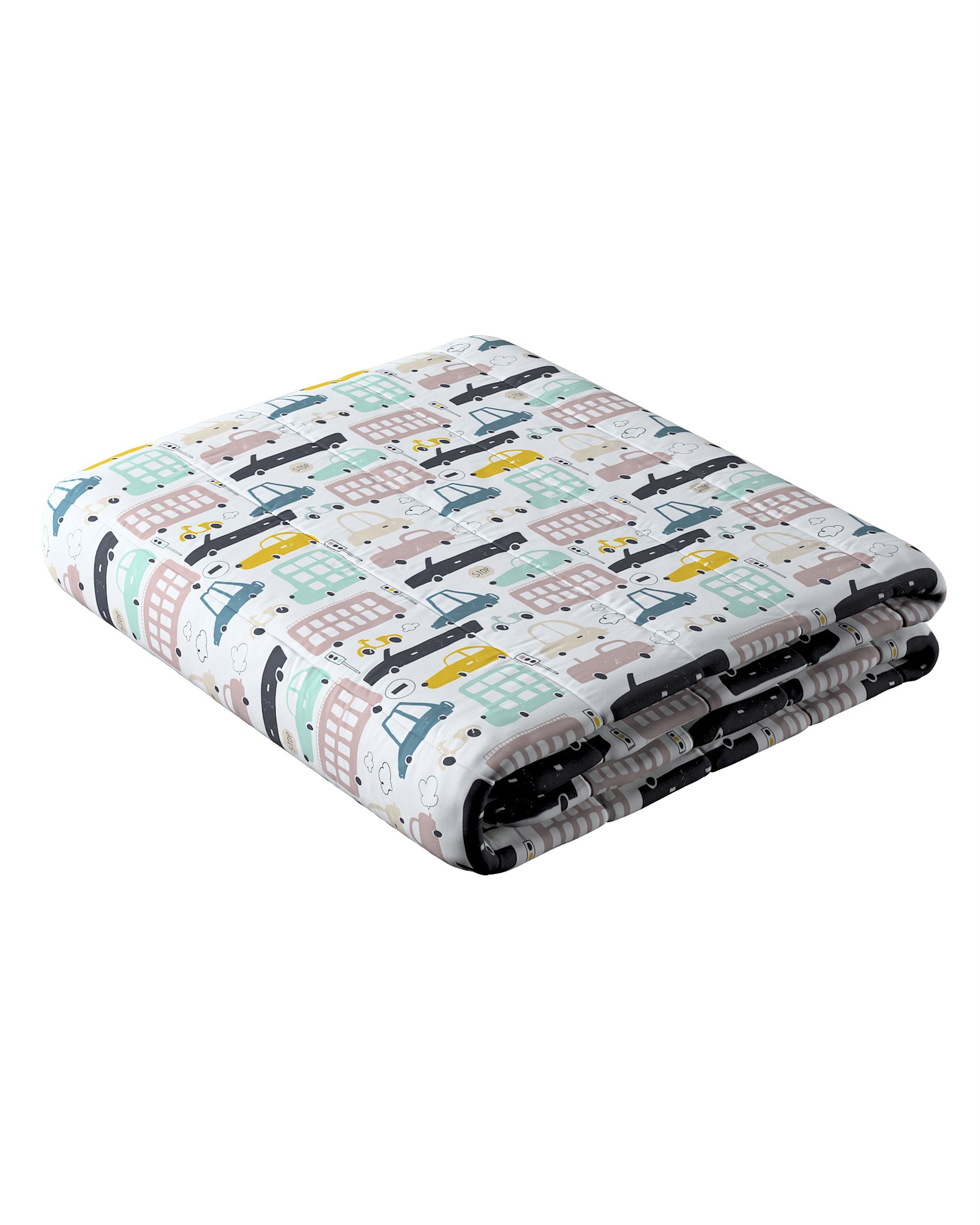 Stripe quilted throw product colour beige fabric patterned