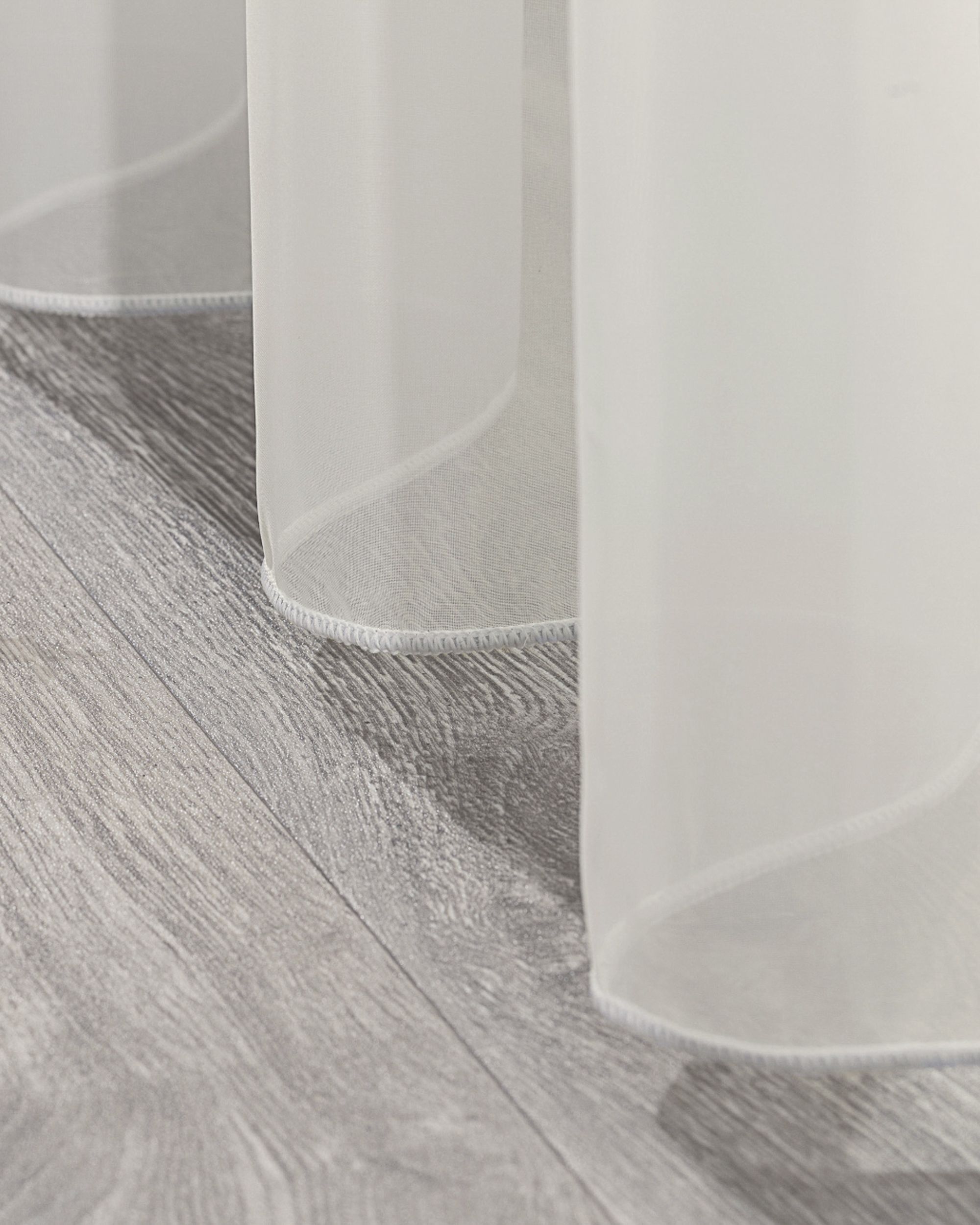 Eyelet voile/net curtains product colour cream fabric semi-sheer, structured (hover)