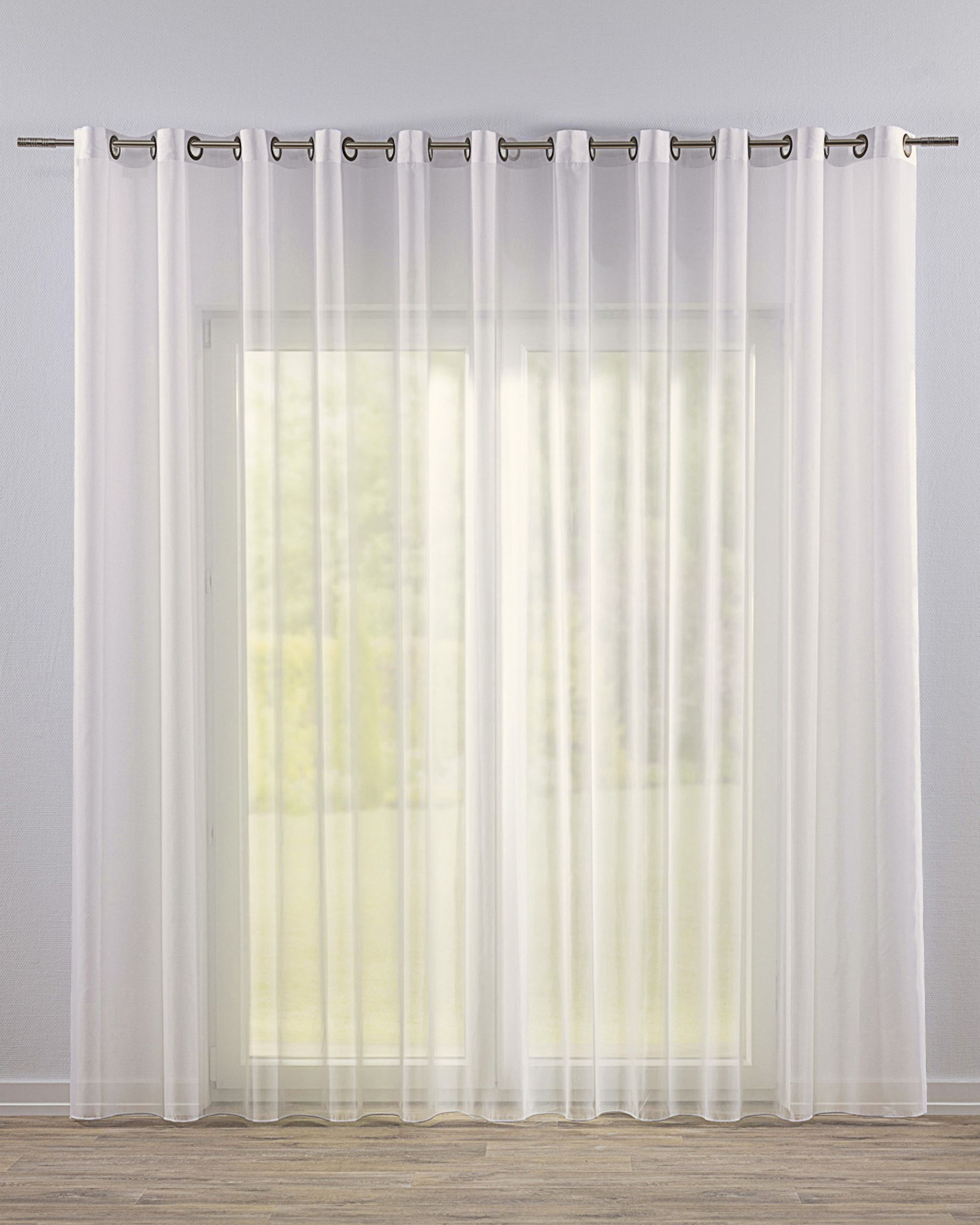 Eyelet voile/net curtains product colour cream fabric semi-sheer, gloss