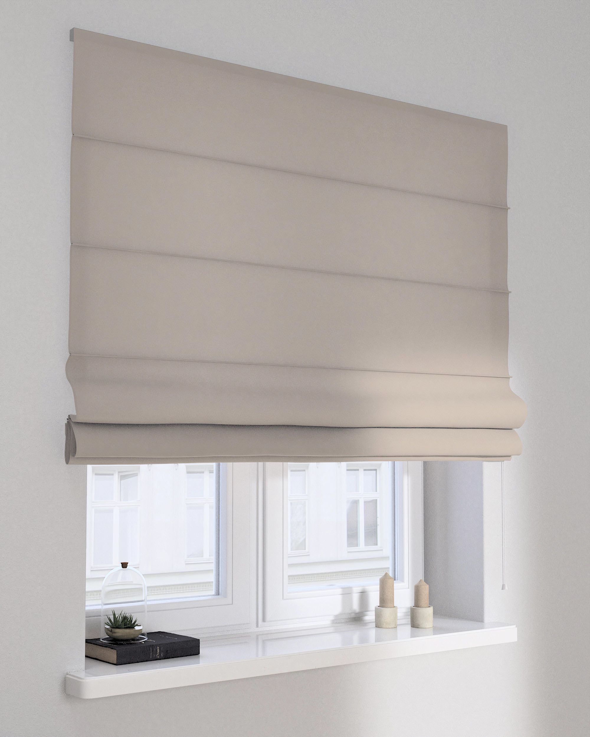 Capri Roman blind product colour beige