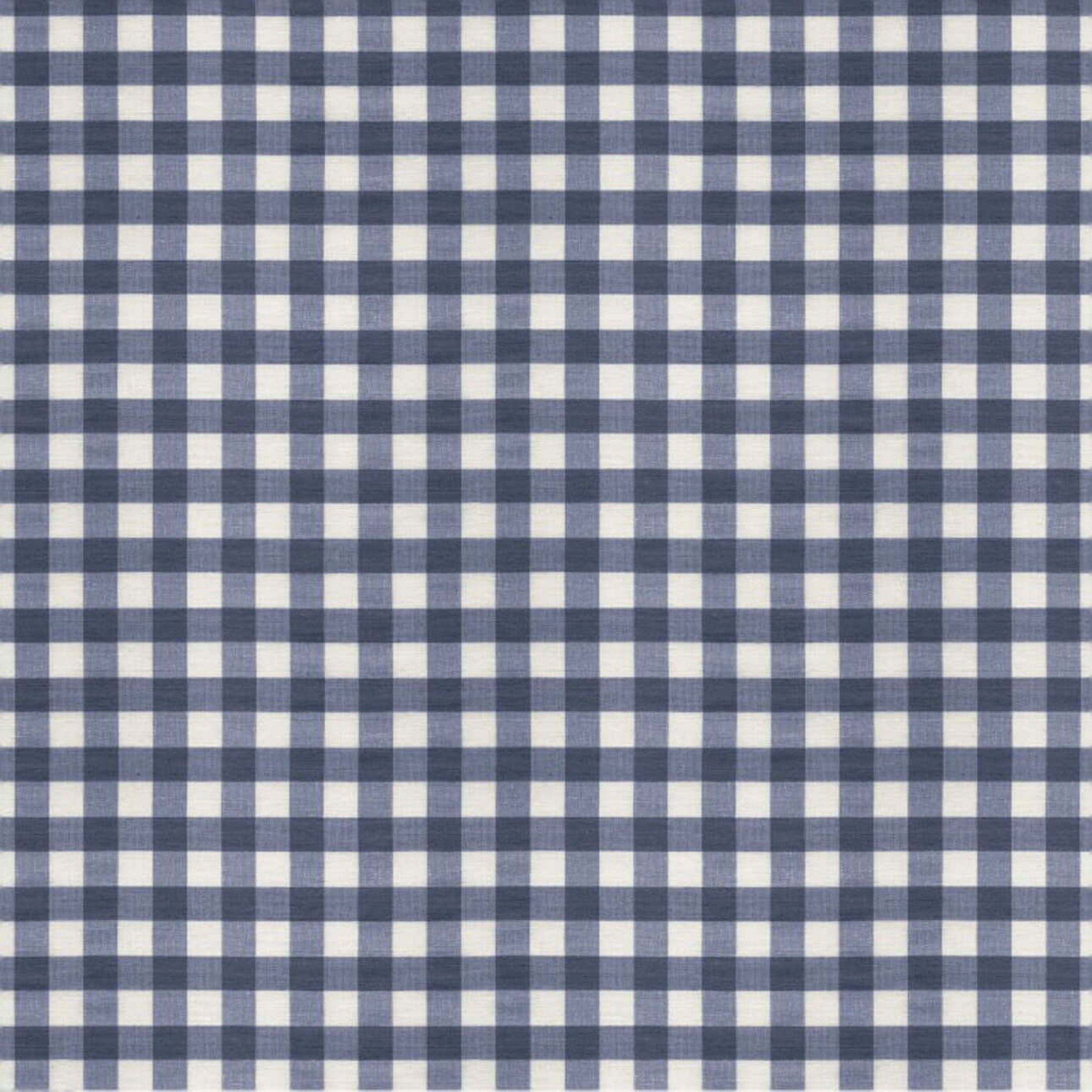 Quadro 136-01 navy and white check (1.5x1.5cm)