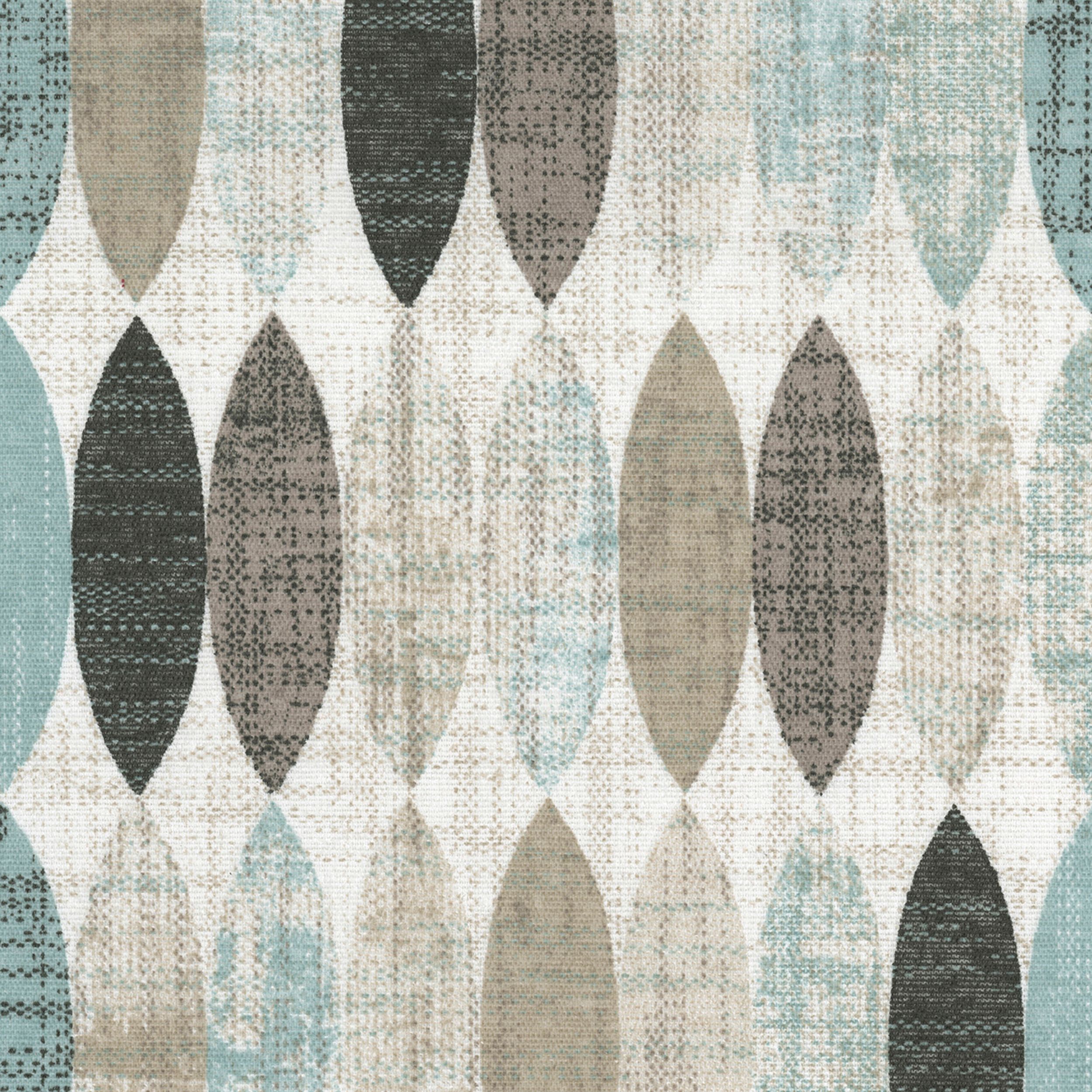 Modern 141-91 patterns in shades of blue, beige and black on a light background
