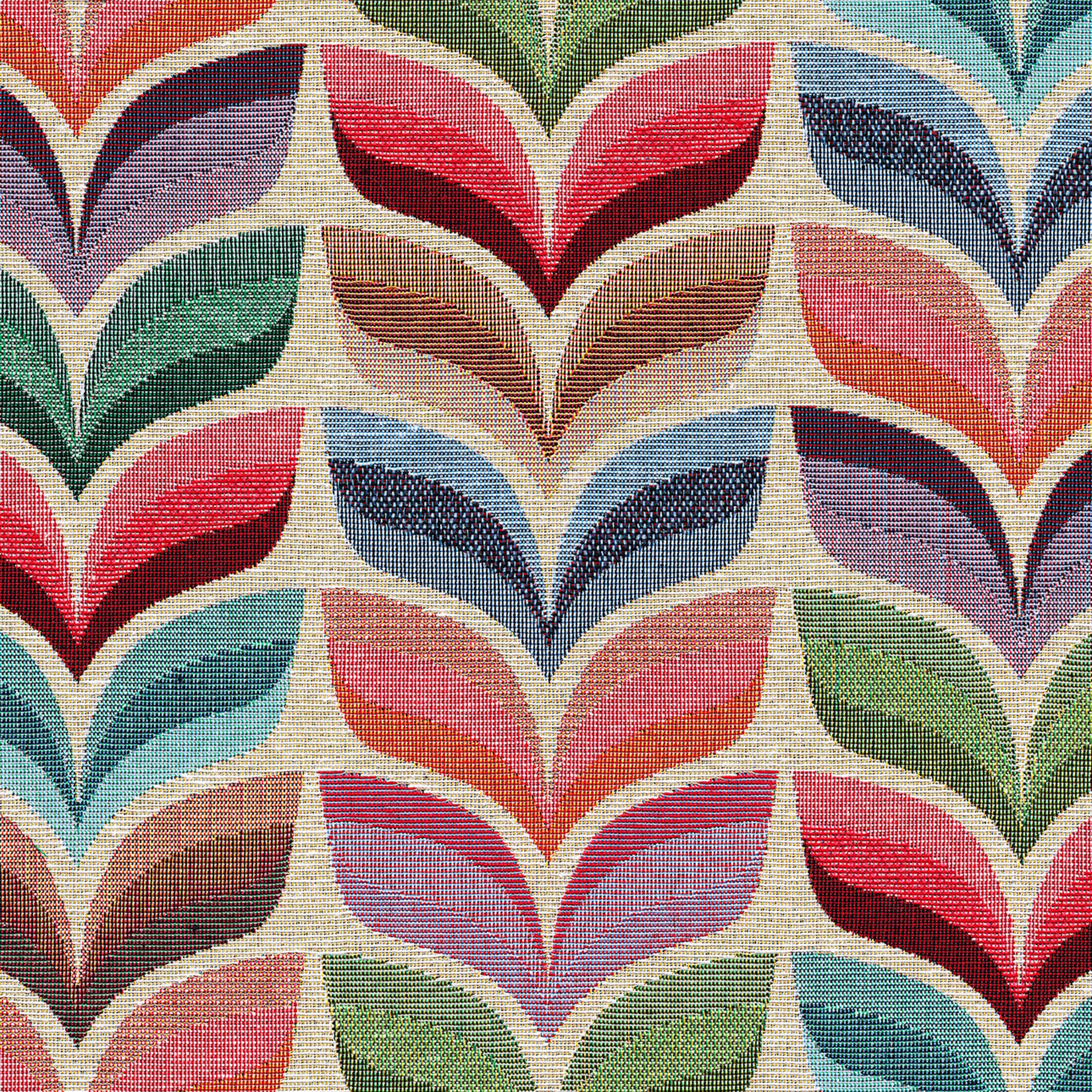 Intenso Premium 144-16 pink and blue plant motif