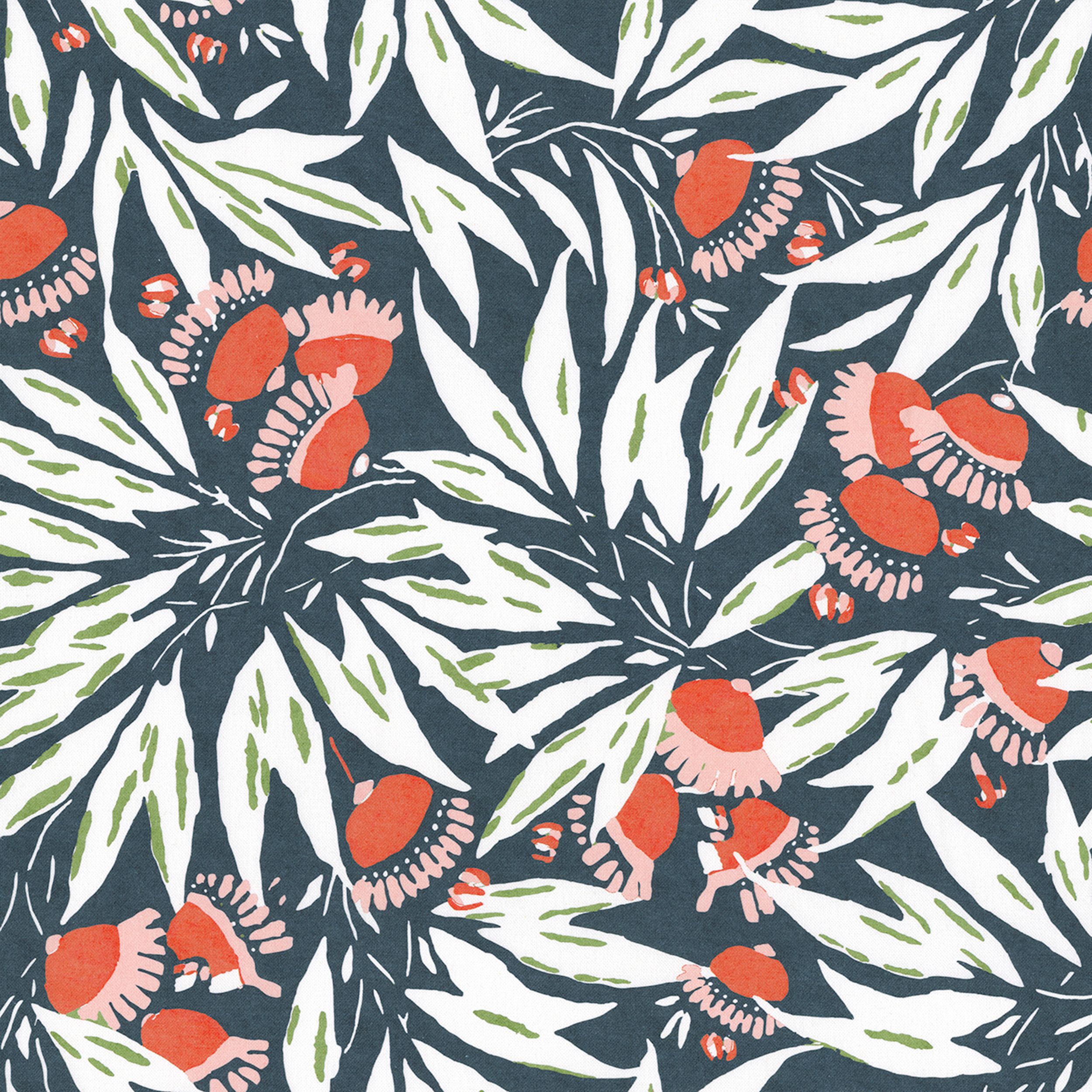 Gardenia 144-20 flowers on a navy background