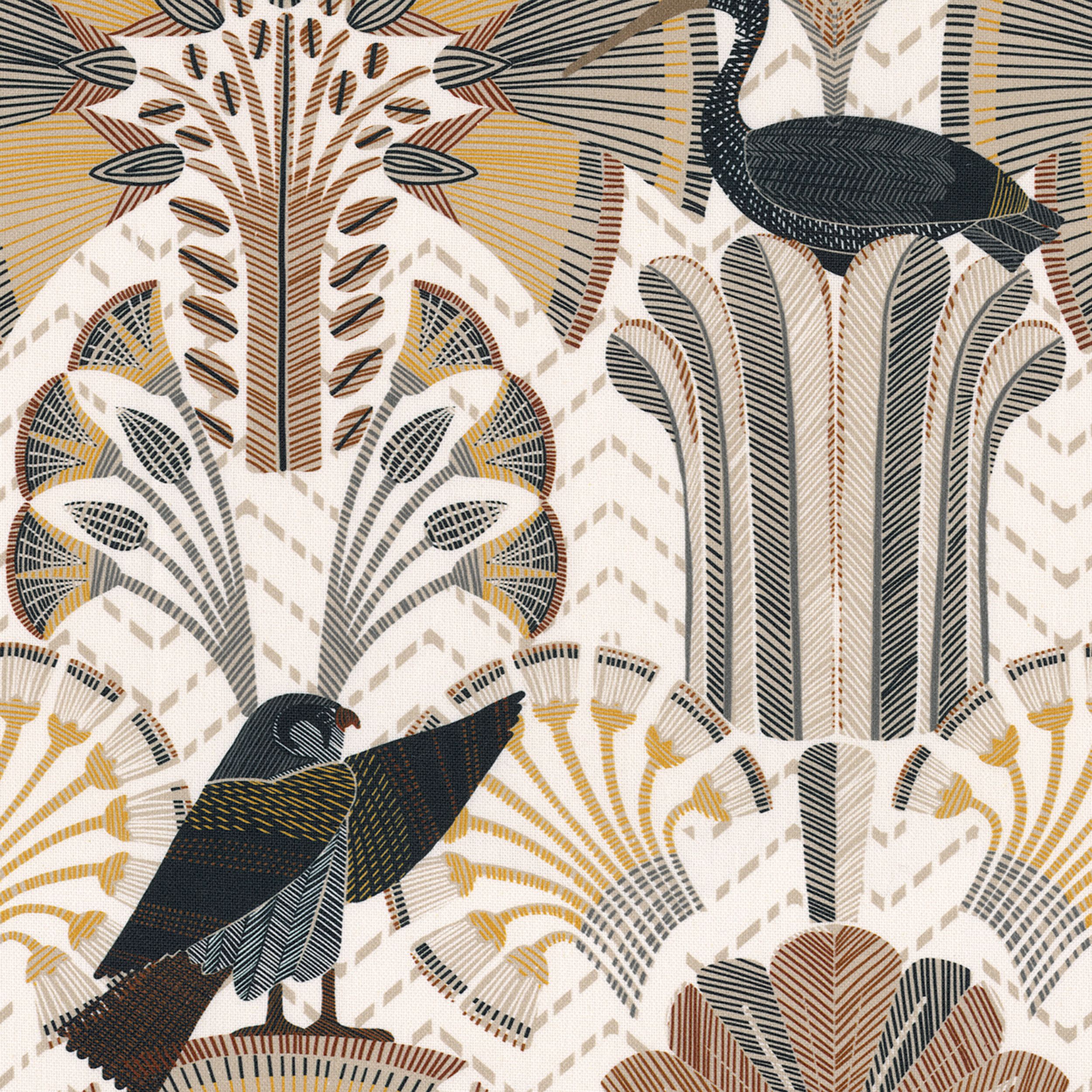 Gardenia 144-25 abstract beige-brown pattern