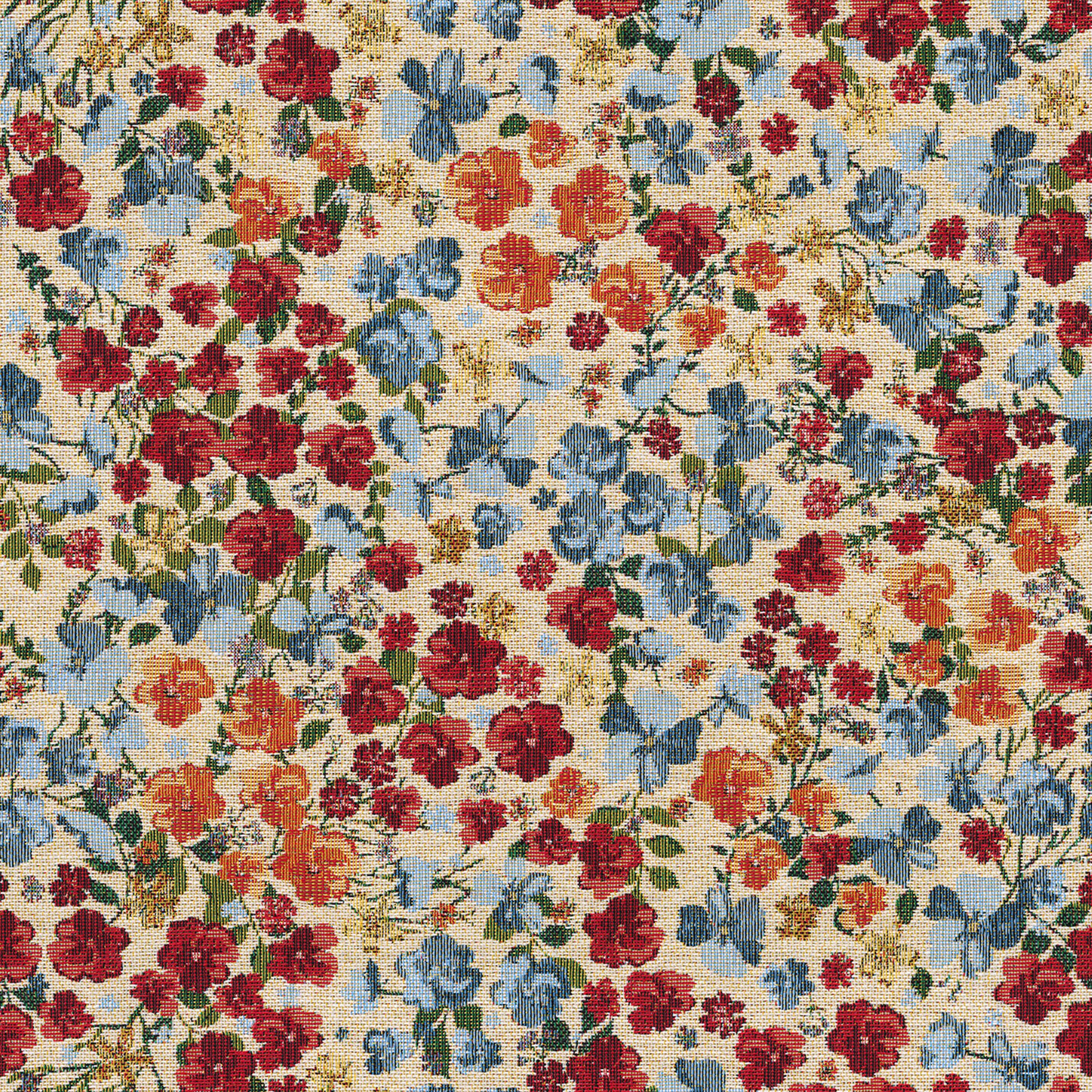 Intenso Premium 144-30 colorful small flowers on a beige background