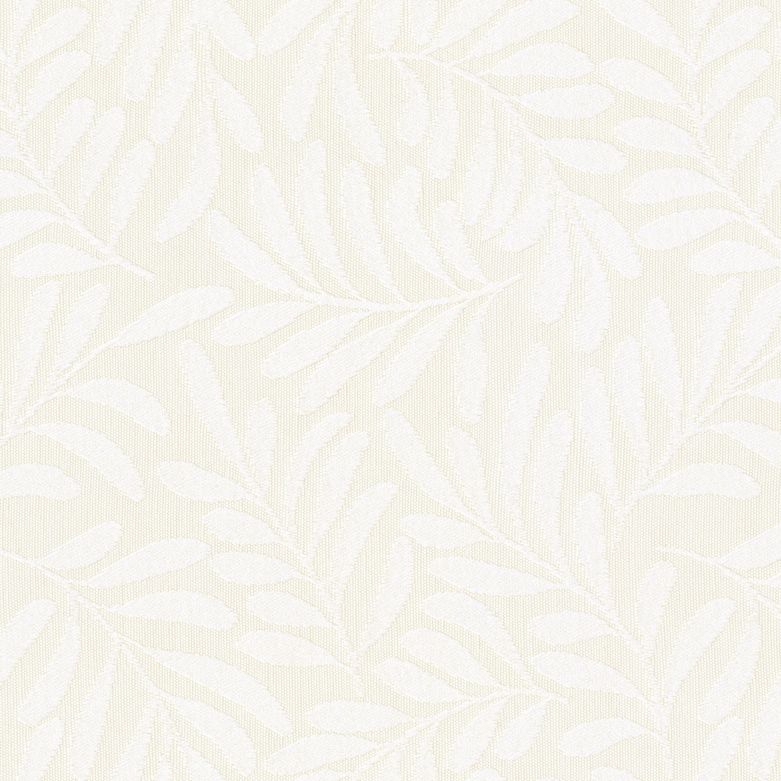 Secret Garden 145-07 cream white, small leaves