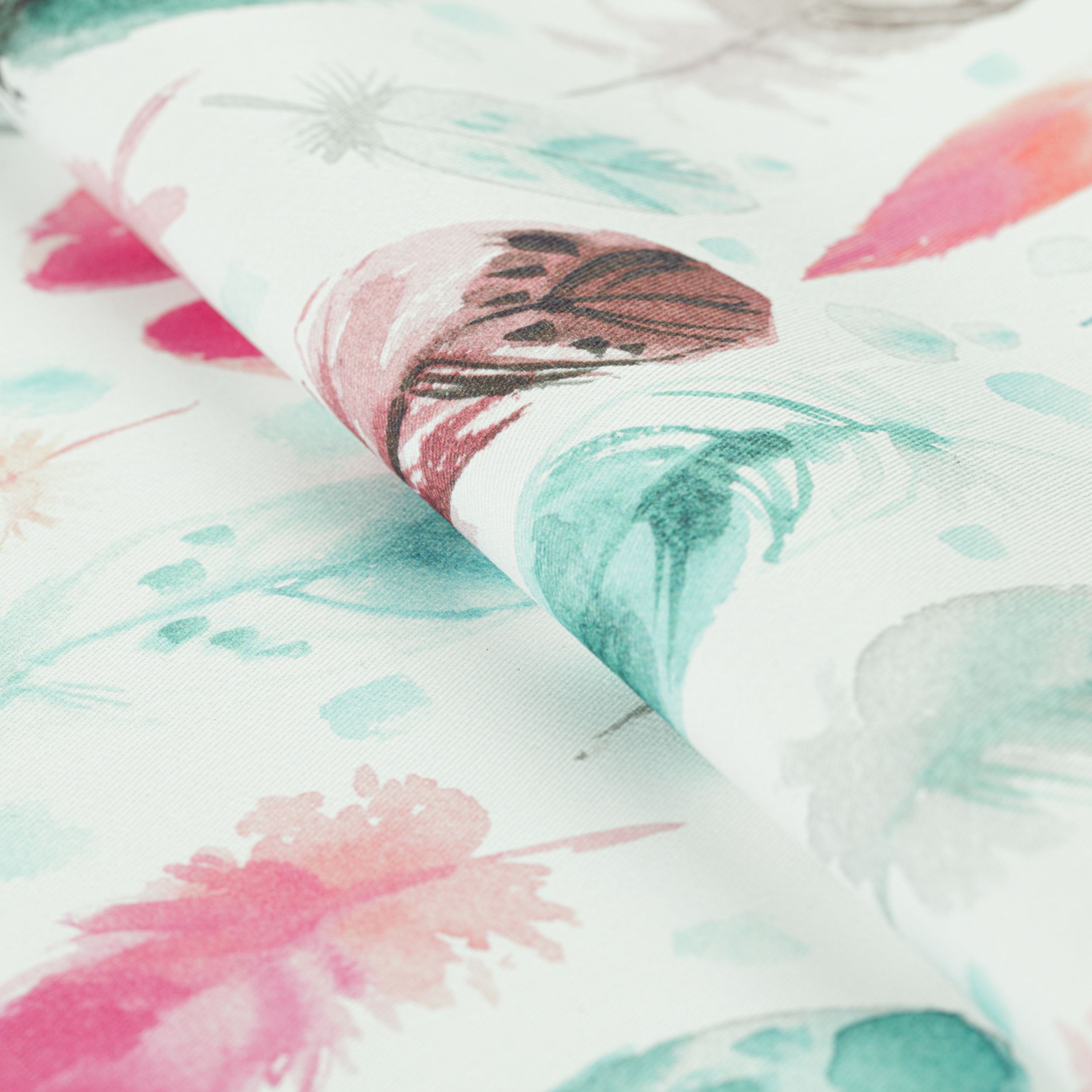 Magic Collection 500-17 pink and turquoise feathers